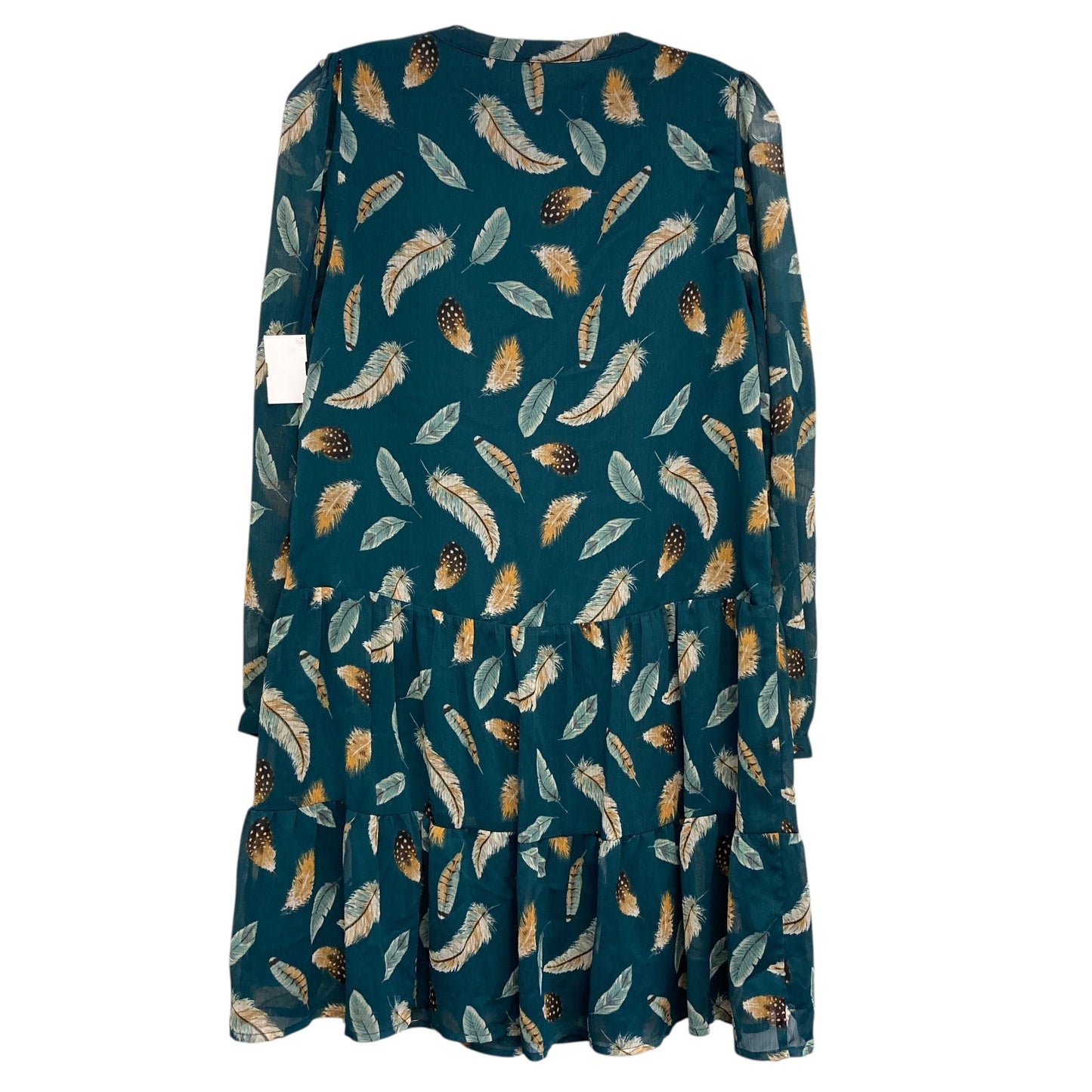 Dress Casual Short By Loft In Green & Tan, Size:Xs