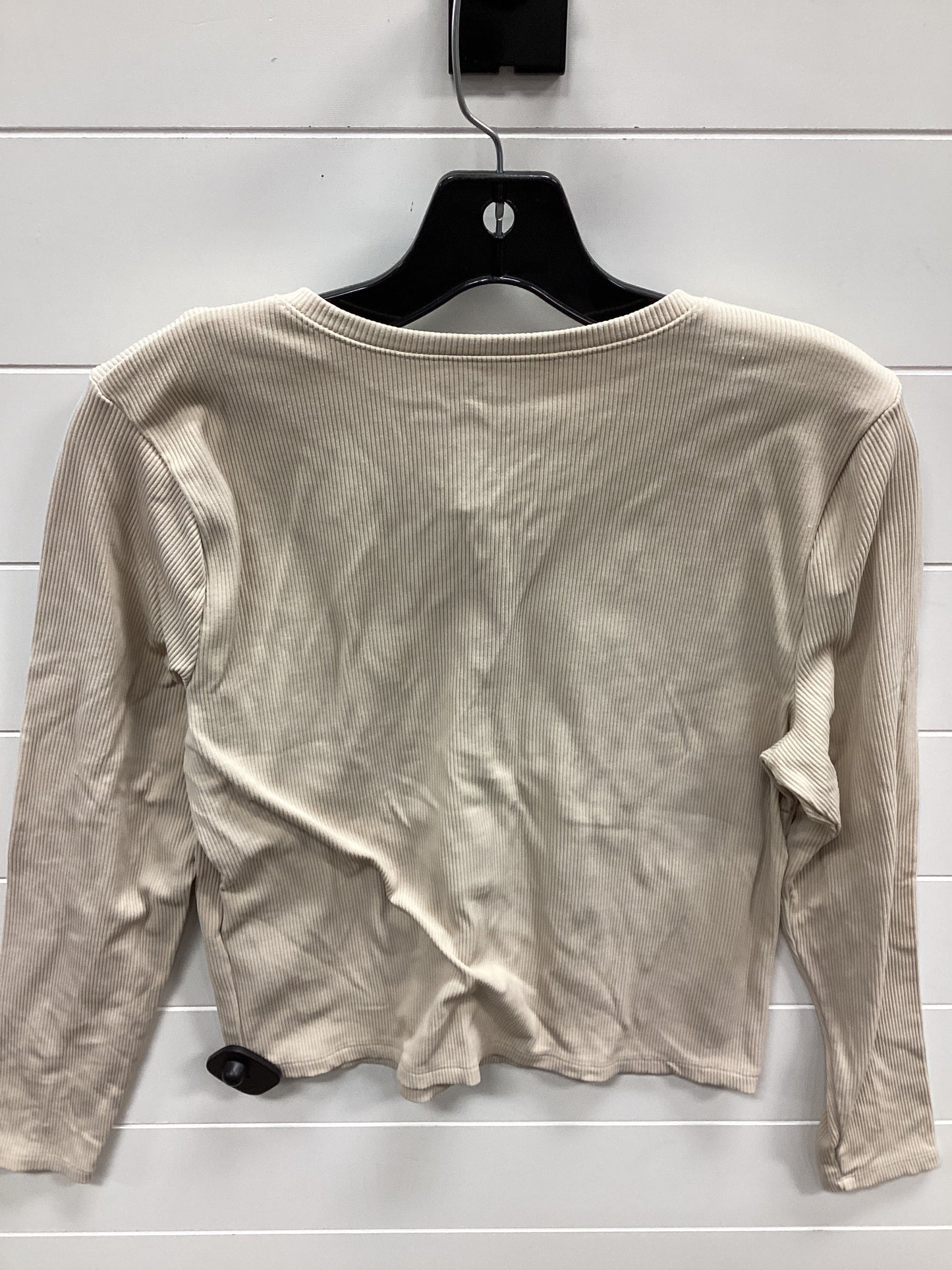 Top Ls By Abercrombie And Fitch In Tan, Size:Xl