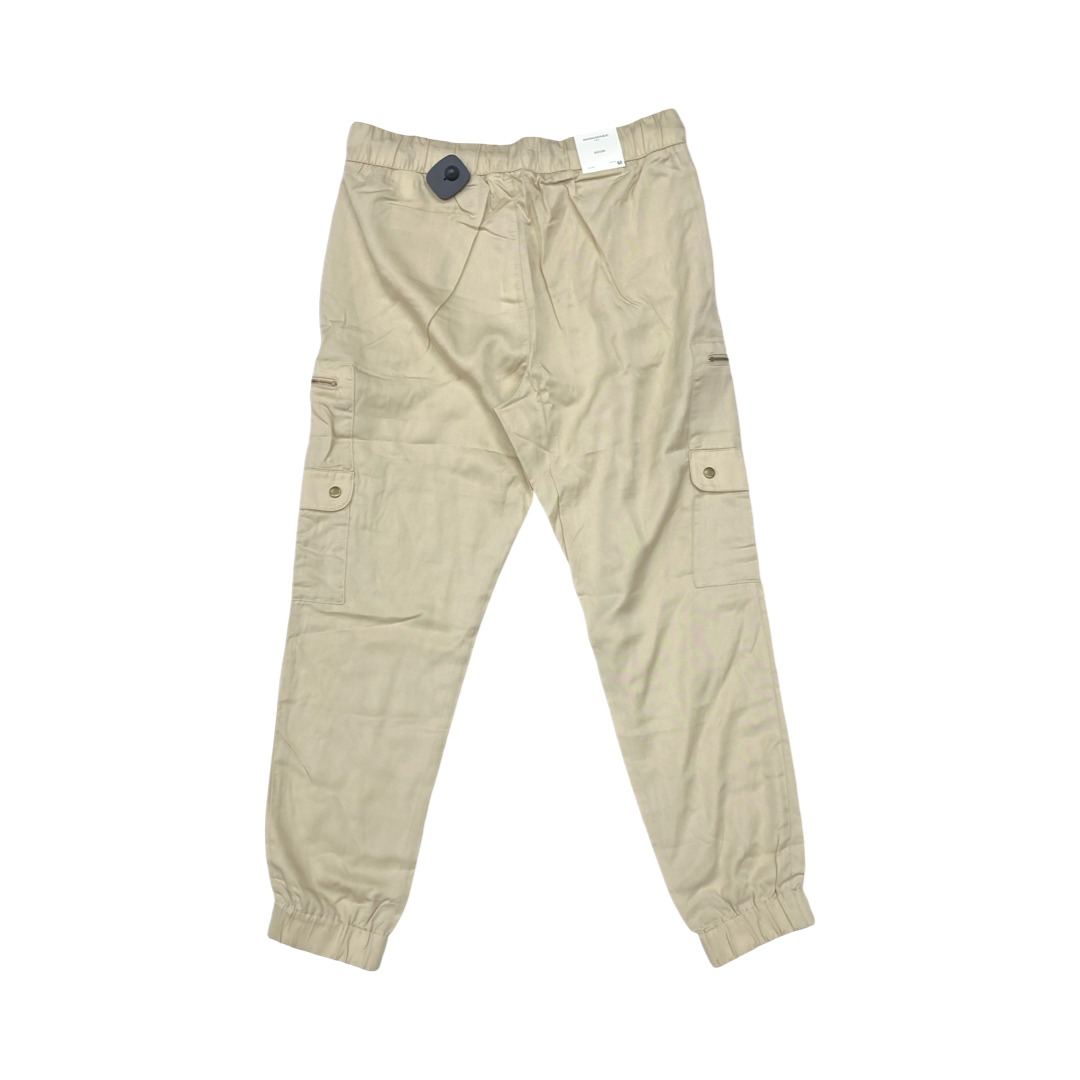 Pants Joggers By Banana Republic In Cream, Size:M