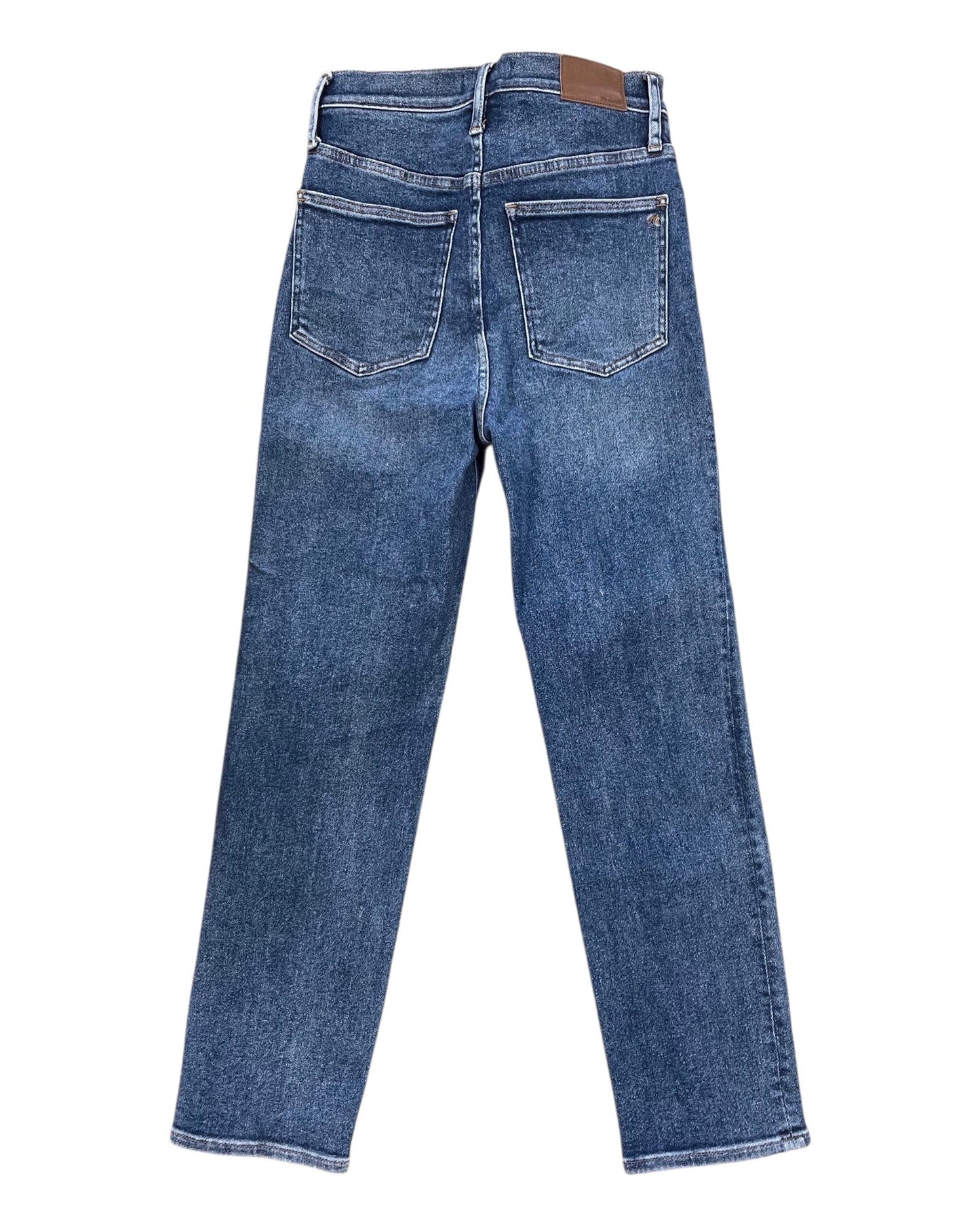 Jeans Straight By Madewell In Blue Denim, Size:6