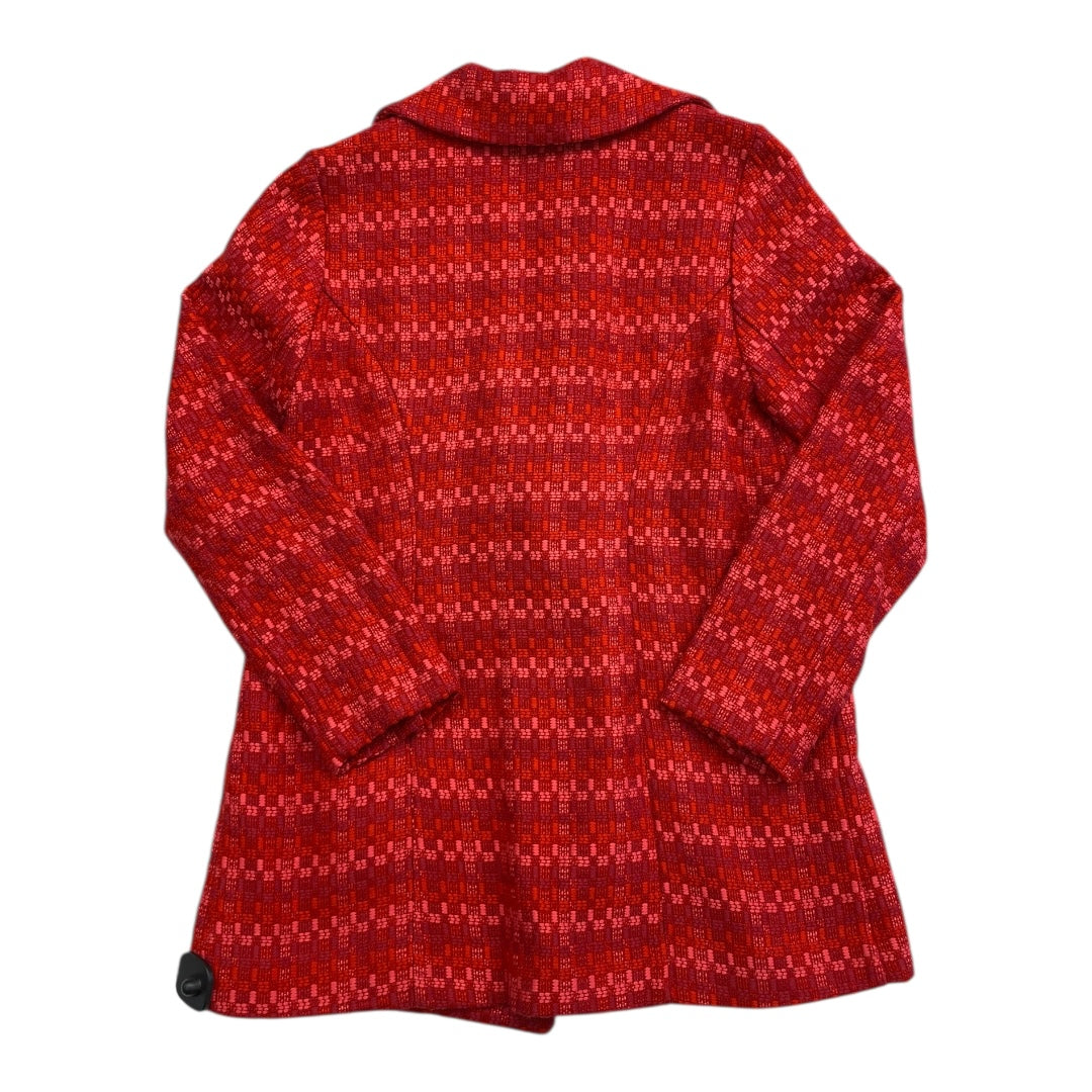Coat Peacoat By Cabi In Red, Size:M