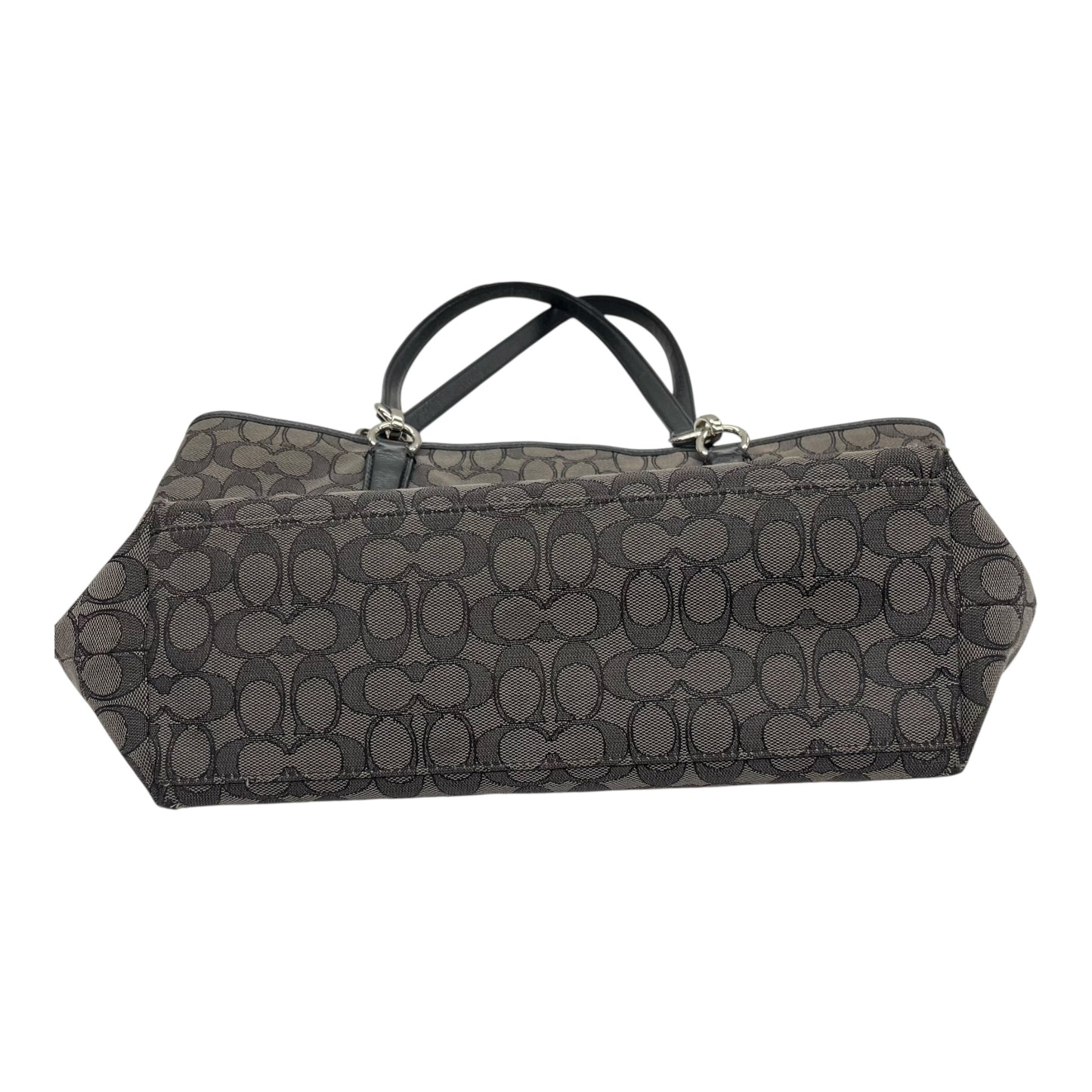 Handbag Designer By Coach In Black, Size:Large