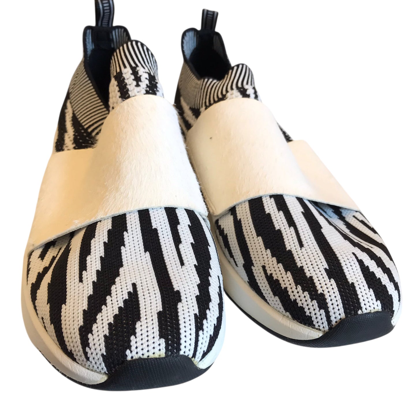 Shoes Sneakers Mark Nason In Black & White, Size:8