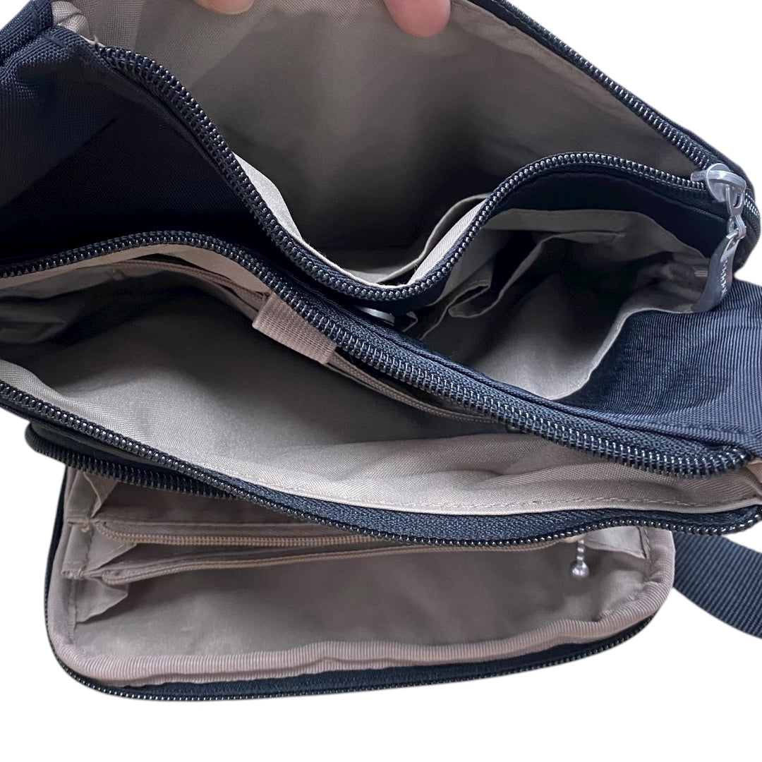 Handbag By Baggallini In Black, Size:Medium