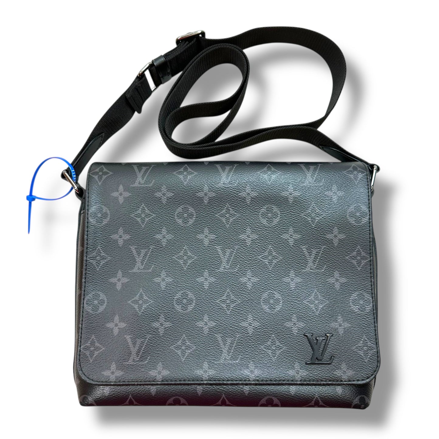 District PM Monogram Eclipse Crossbody Luxury Designer By Louis Vuitton, Size: Medium
