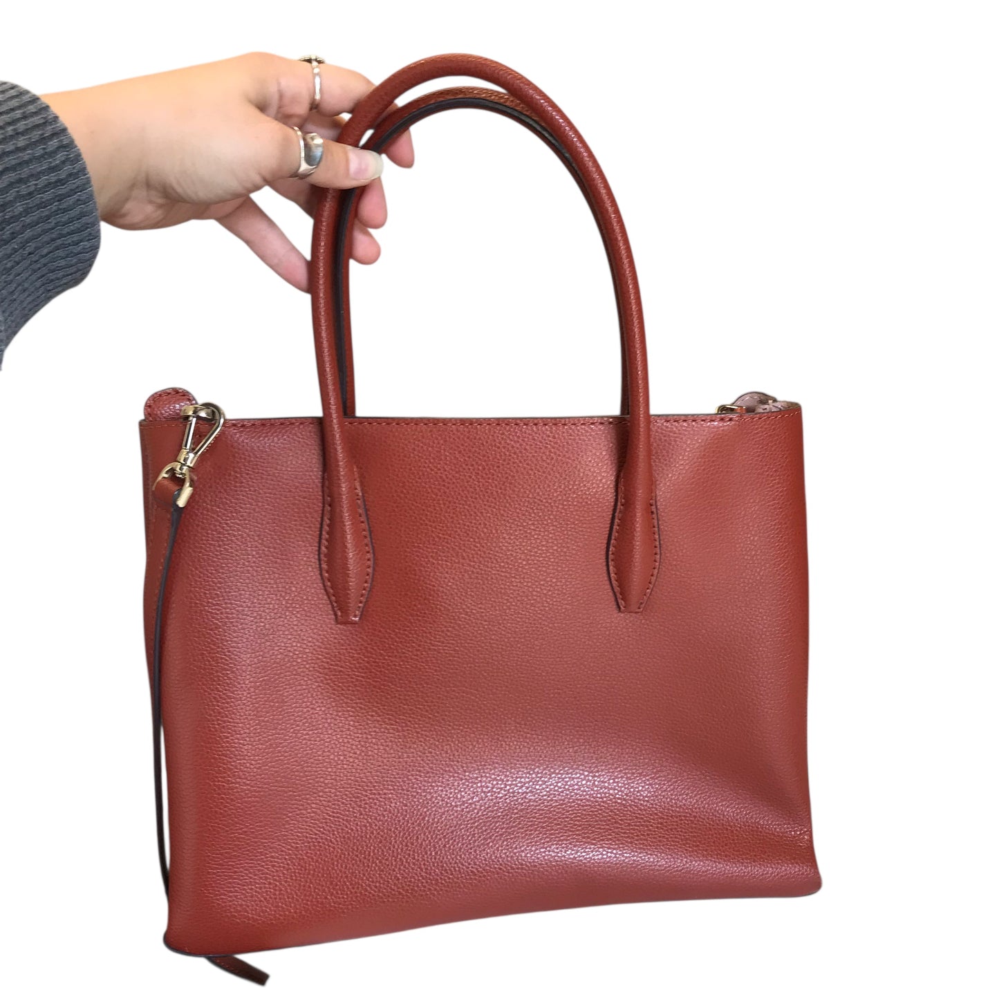 Handbag Designer By Kate Spade In Brown, Size:Large