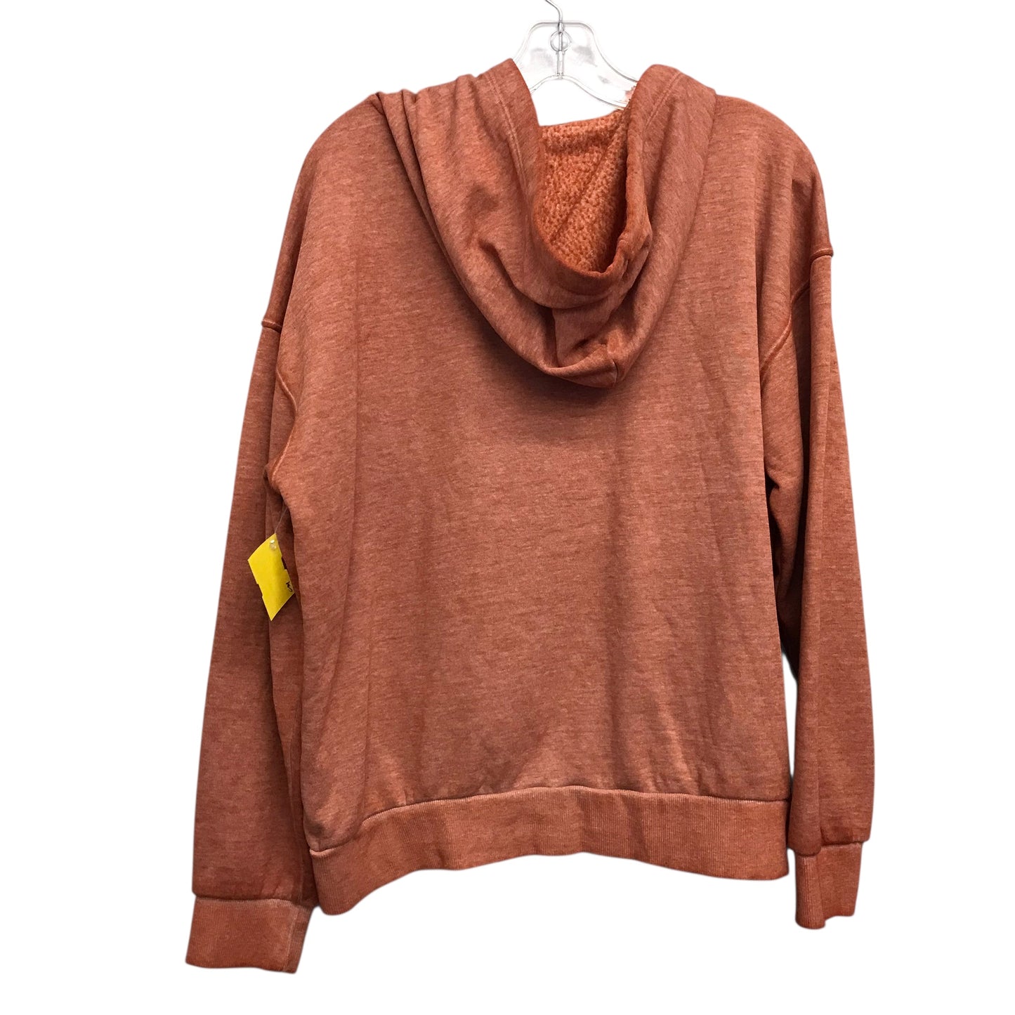 Sweatshirt Hoodie By Time And Tru In Orange, Size:L