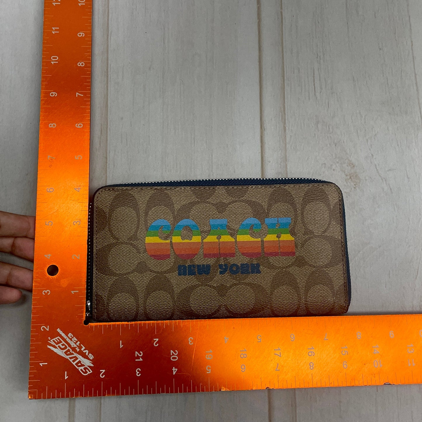 Wallet Designer By Coach, Size: Large