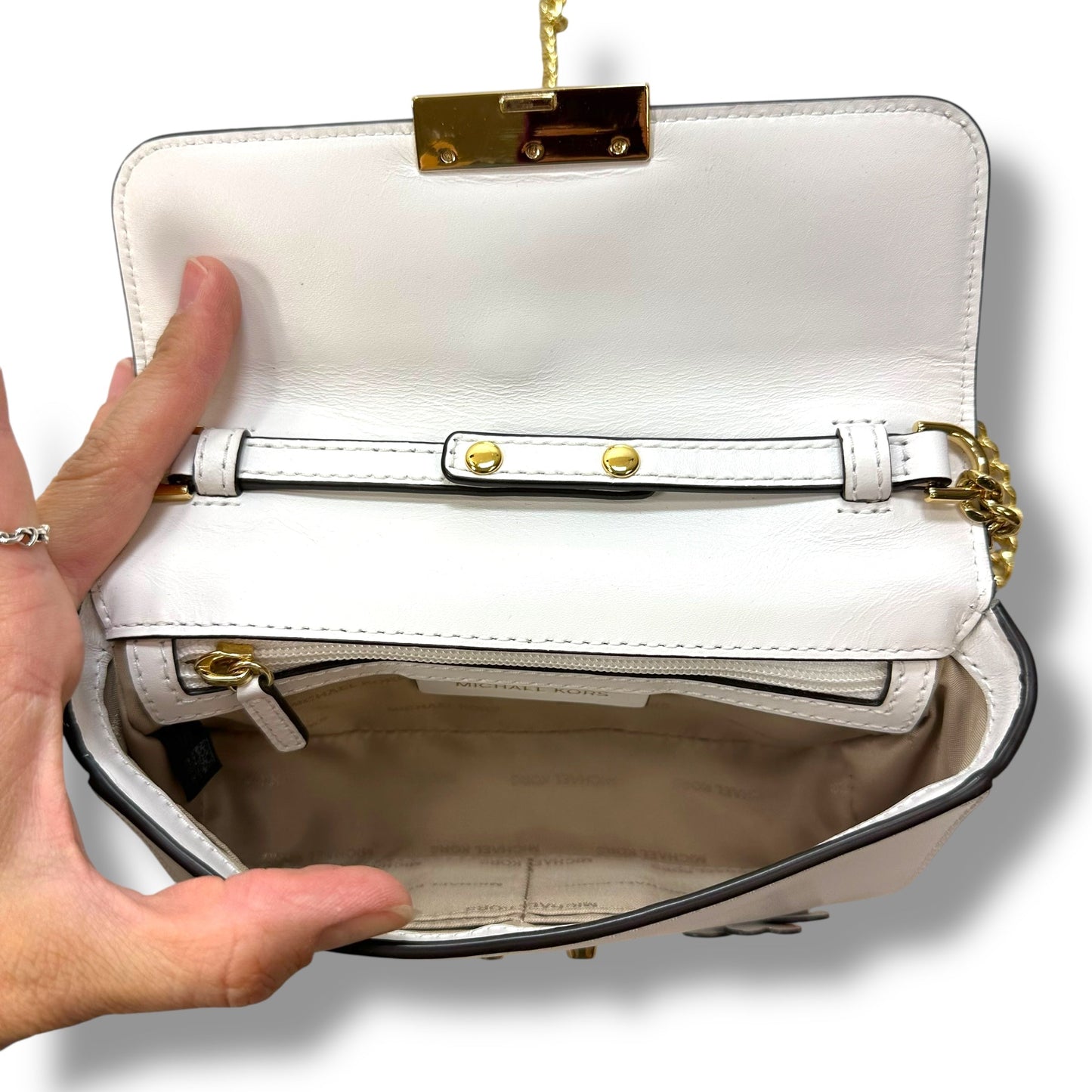 Crossbody Designer By Michael Kors, Size: Small