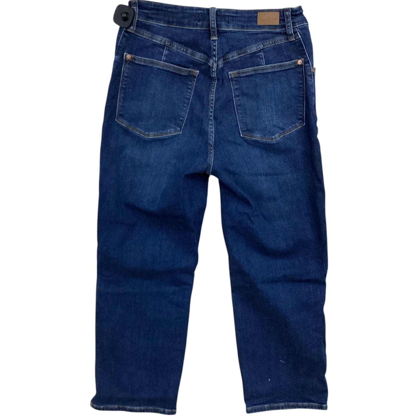Jeans Straight By Judy Blue In Blue Denim, Size:10