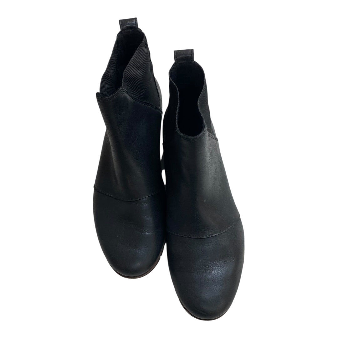 Boots Designer By Sorel In Black, Size:8