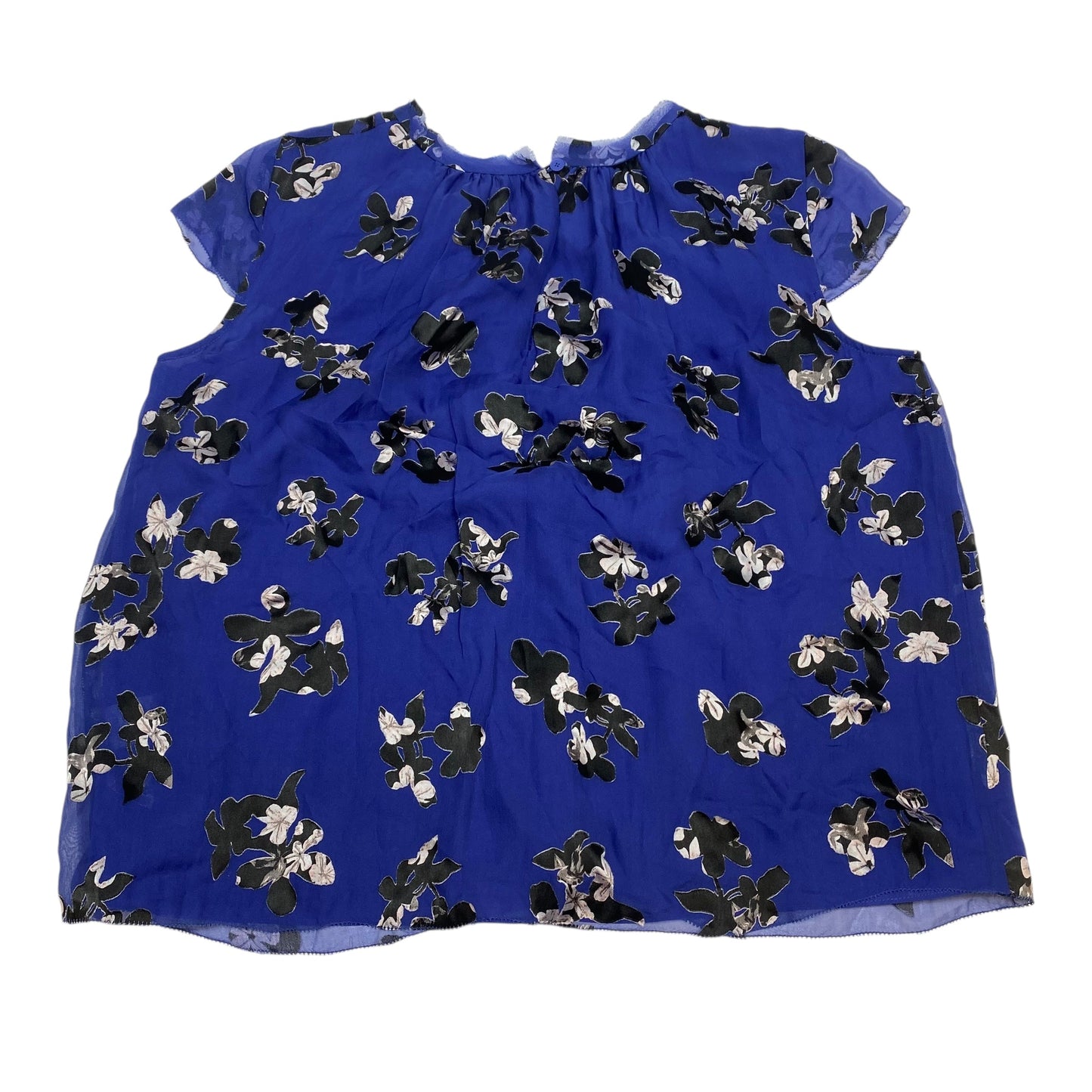 Top Sleeveless By Rebecca Taylor In Blue, Size:Xs