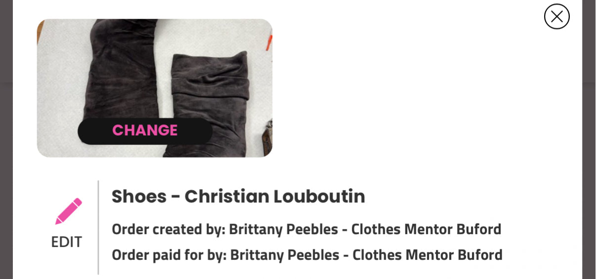 Boots Luxury Designer By Christian Louboutin In Grey, Size: 11.5