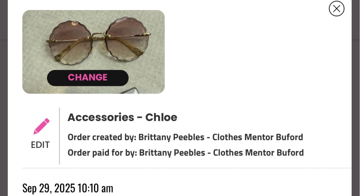 Sunglasses Luxury Designer By Chloe