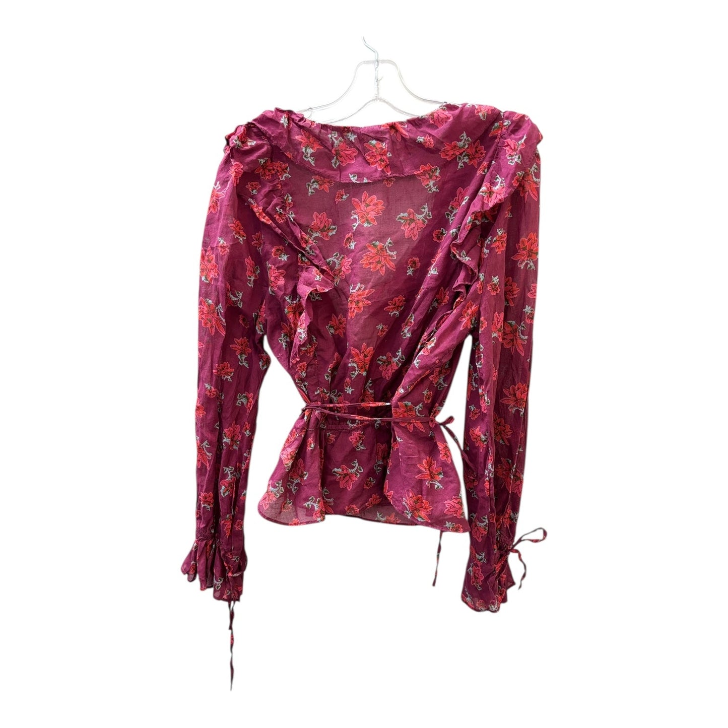 Top Ls By Free People In Maroon, Size:Xl