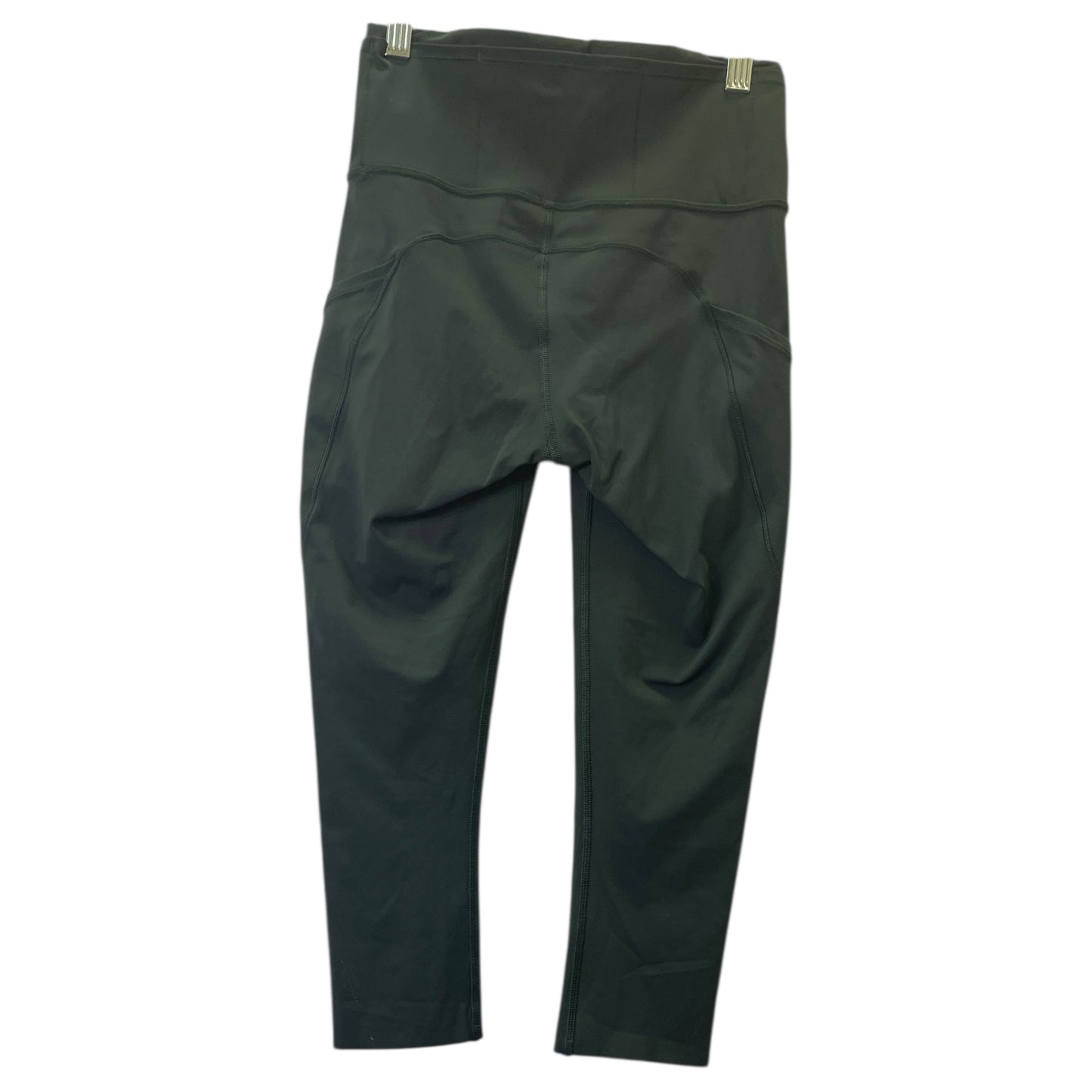 Athletic Capris By Lululemon In Green, Size:S