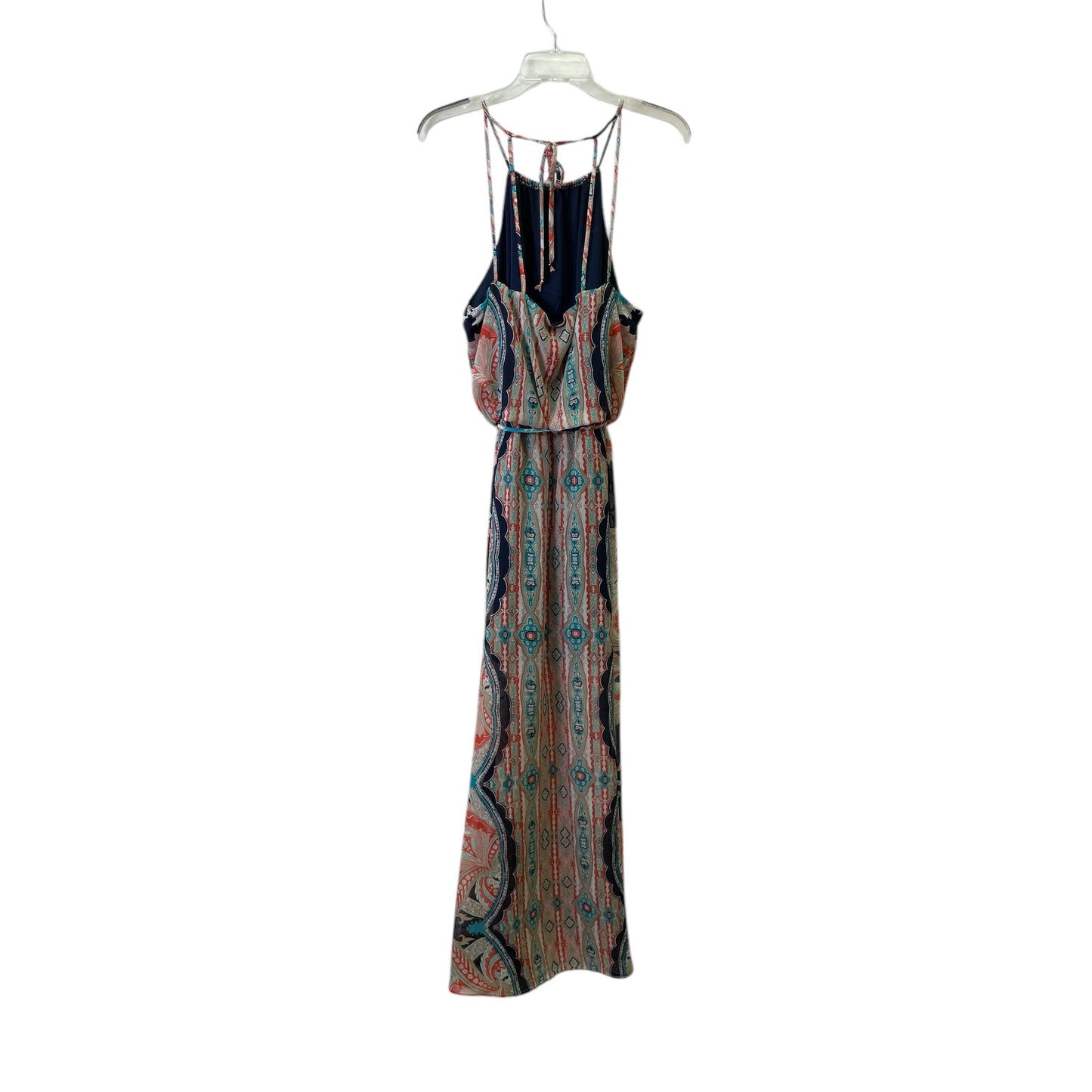 Dress Casual Maxi By Bisou Bisou In Blue, Size:M