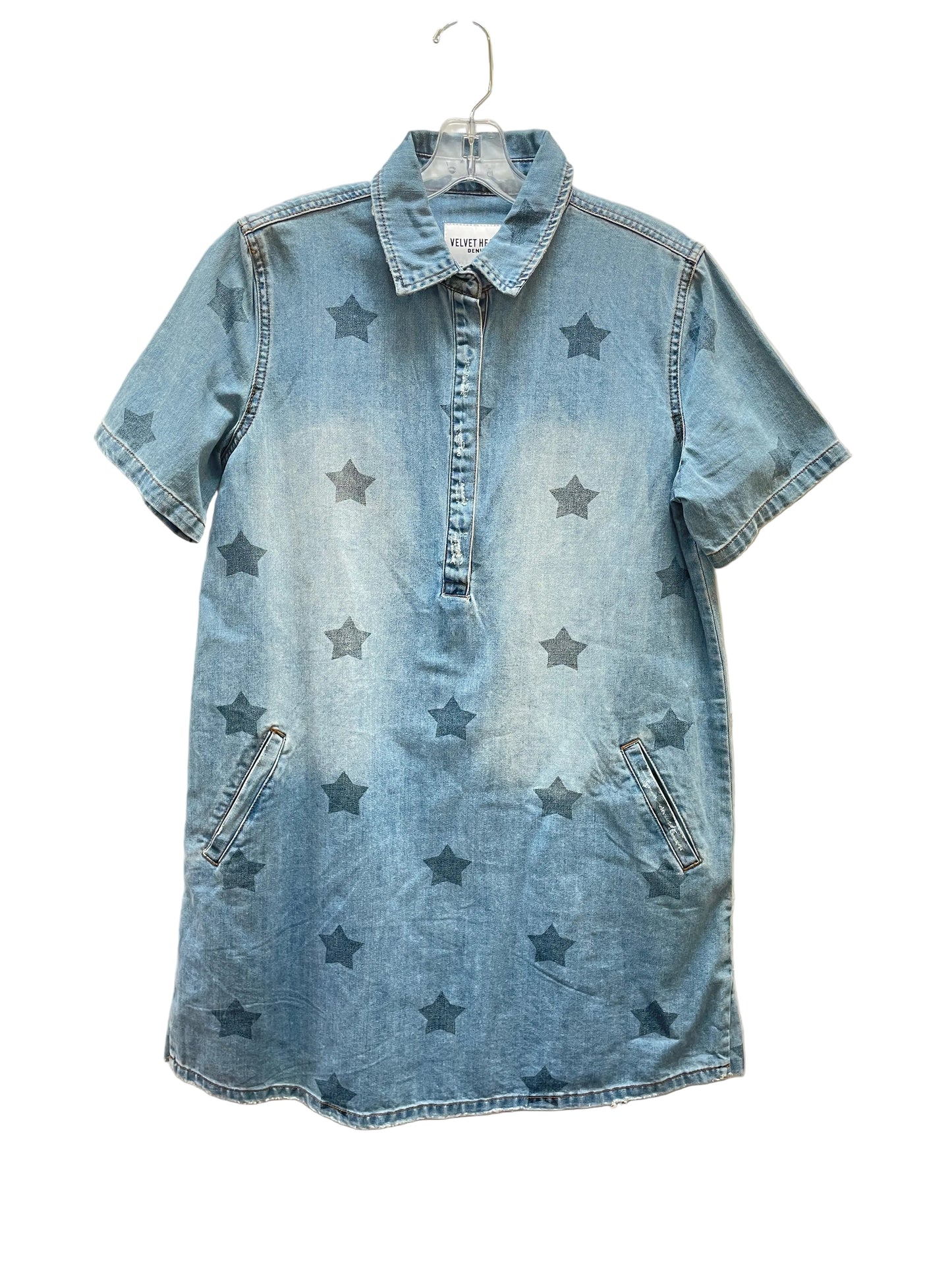 Dress Casual Midi By Velvet Heart In Blue, Size:S