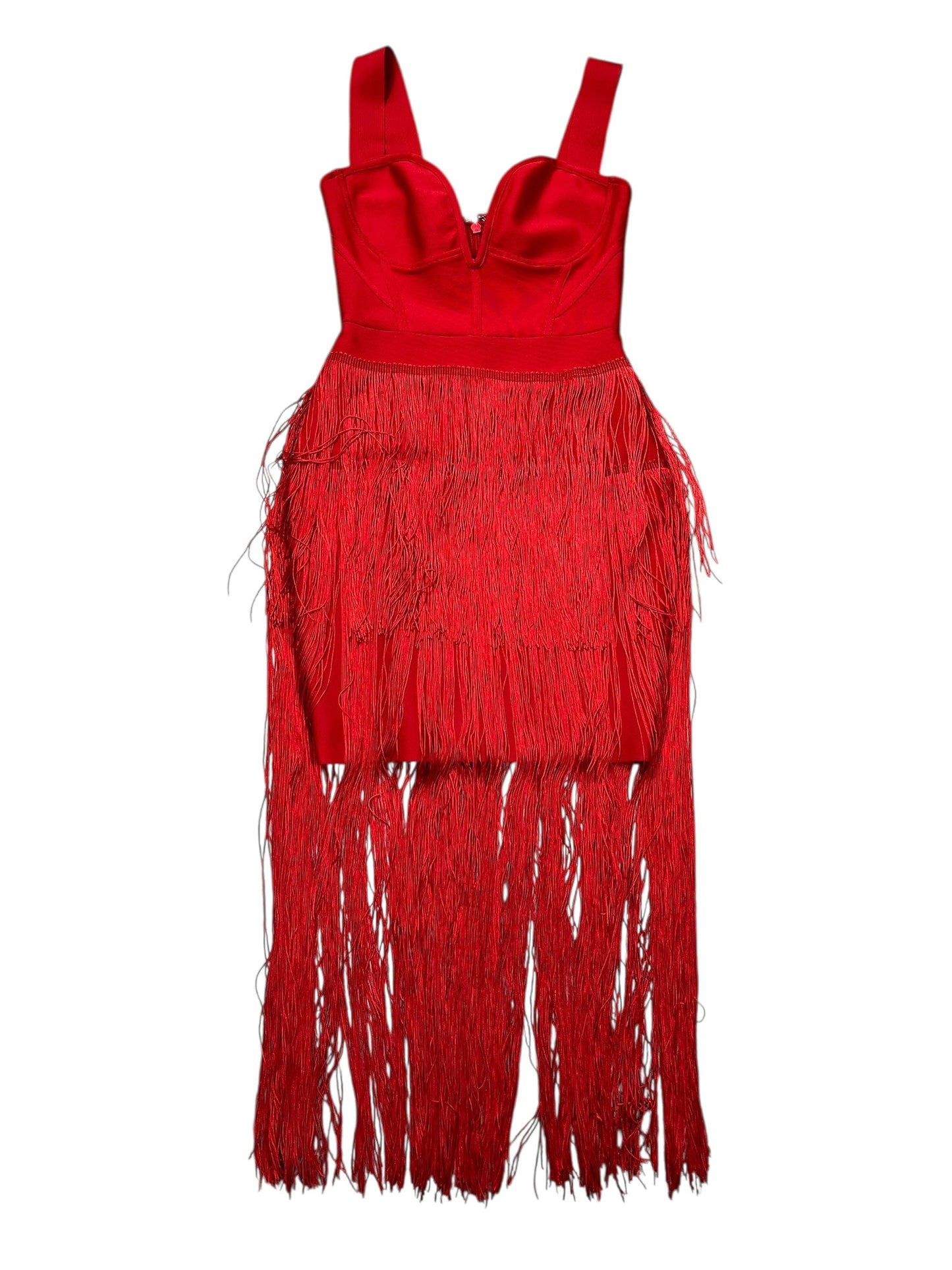 Dress Casual Short By Clothes Mentor In Red, Size:Xs