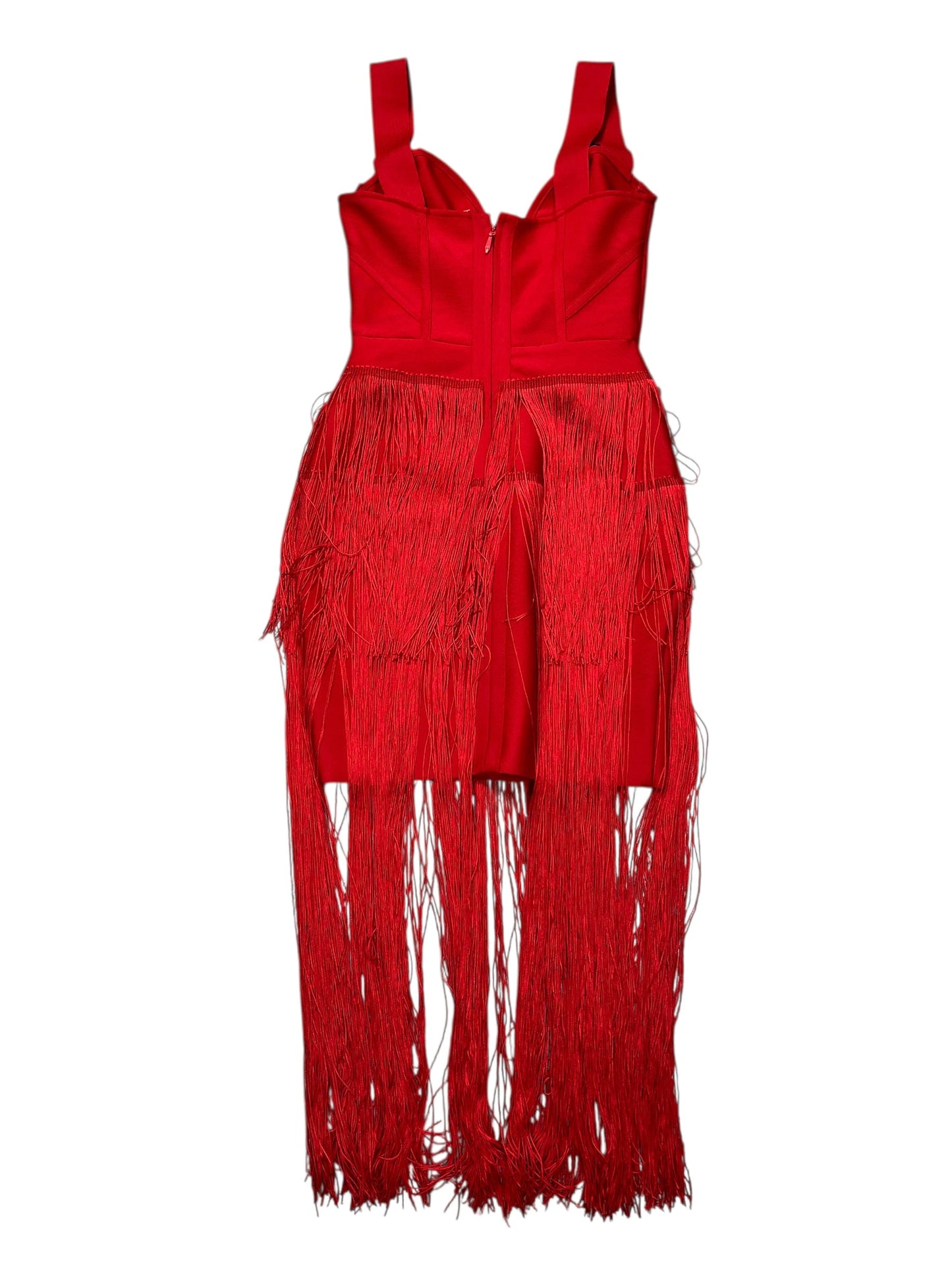Dress Casual Short By Clothes Mentor In Red, Size:Xs
