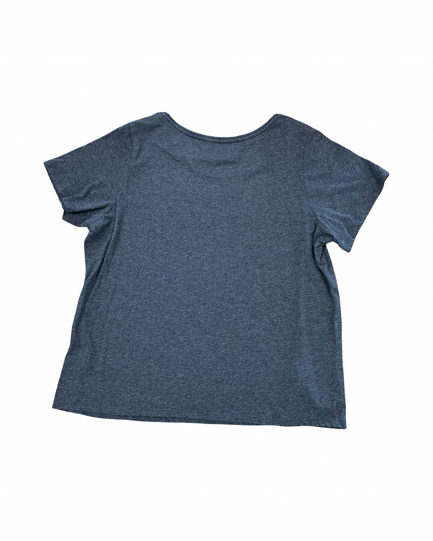 Top Ss By Clothes Mentor In Grey, Size:1X