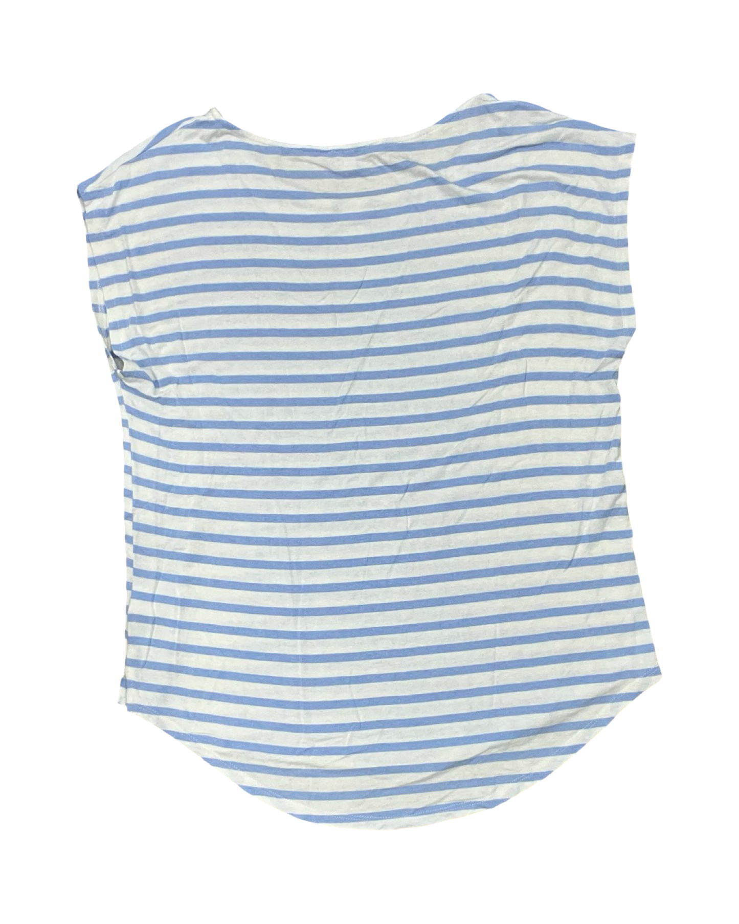Top Ss By Green Envelope In Blue & White, Size:L