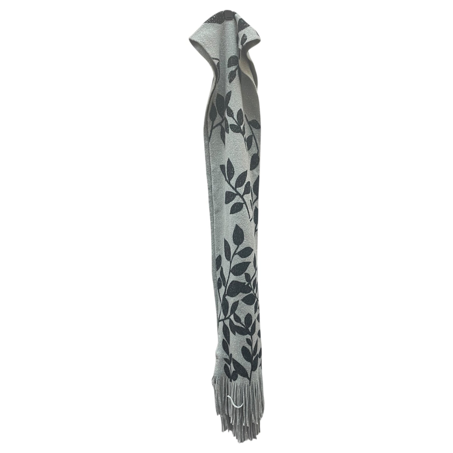 Scarf Long By Cejon In Black & Grey