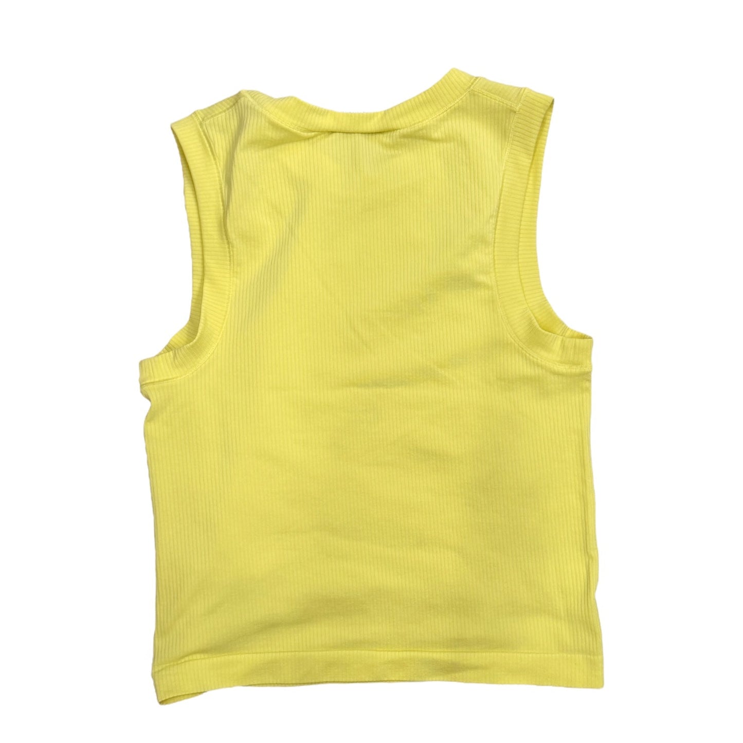 Athletic Tank Top By Athleta In Yellow, Size:L