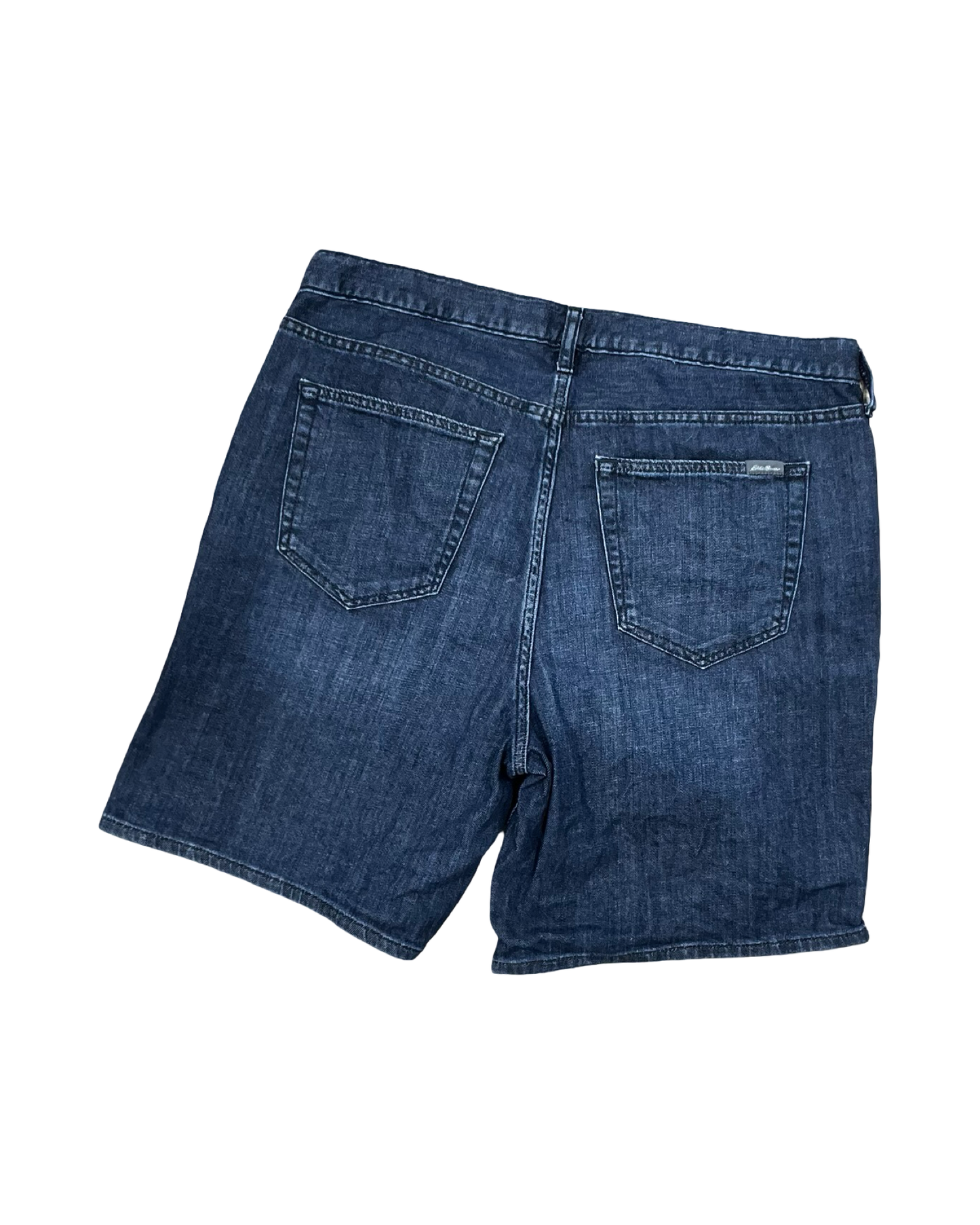 Shorts By Eddie Bauer In Blue Denim, Size:12