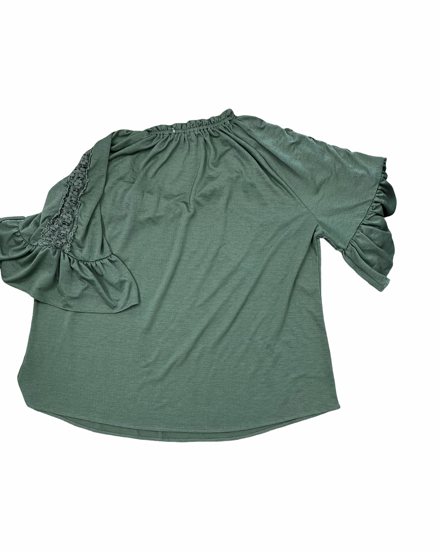 Top Ss By Clothes Mentor In Green, Size:M