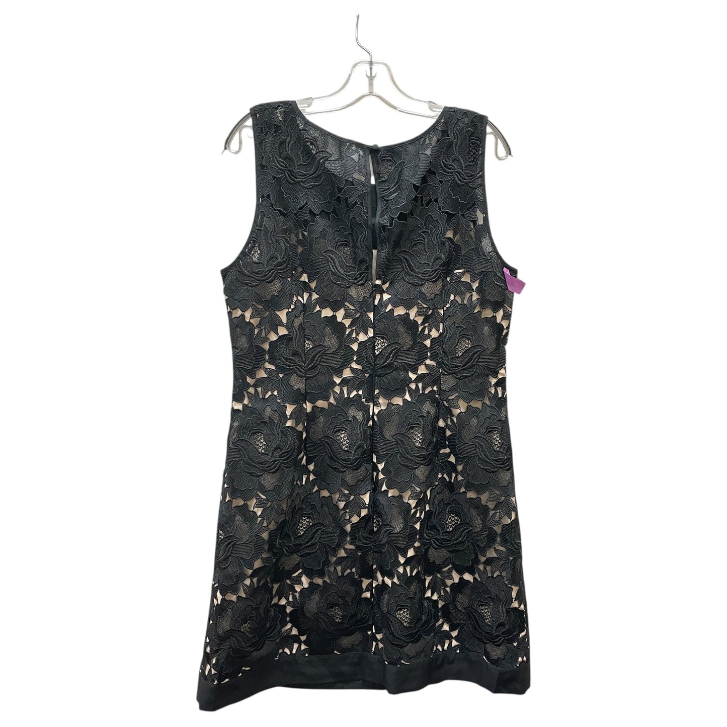 Dress Party Midi By White House Black Market In Black, Size:14