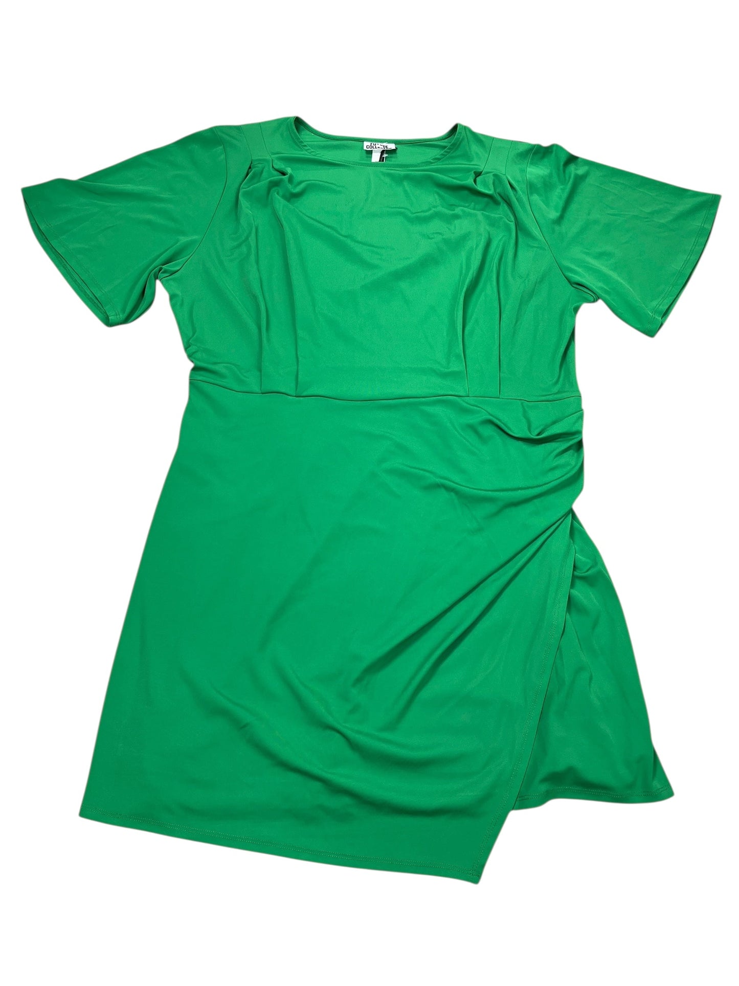 Dress Casual Short By FUTURE COLLECTIVE In Green, Size:Xxl