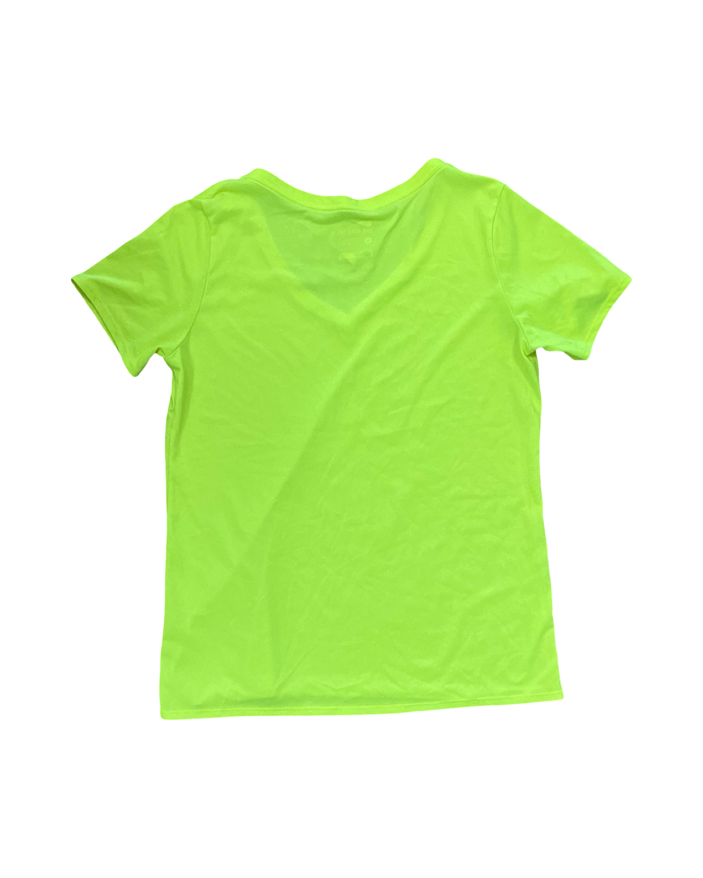 Athletic Top Ss By Nike In Yellow, Size:L