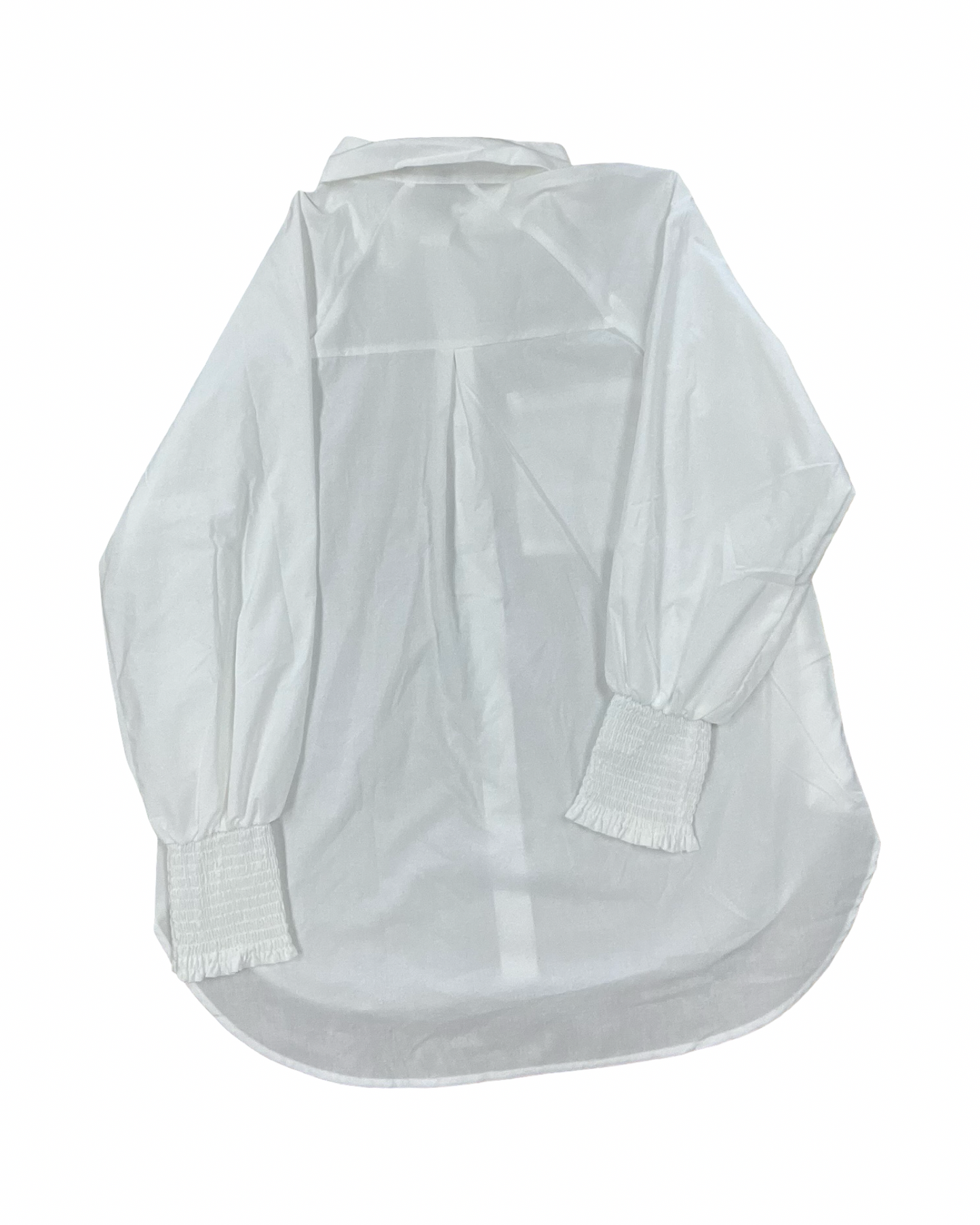 Blouse Ls By Clothes Mentor In White, Size:M