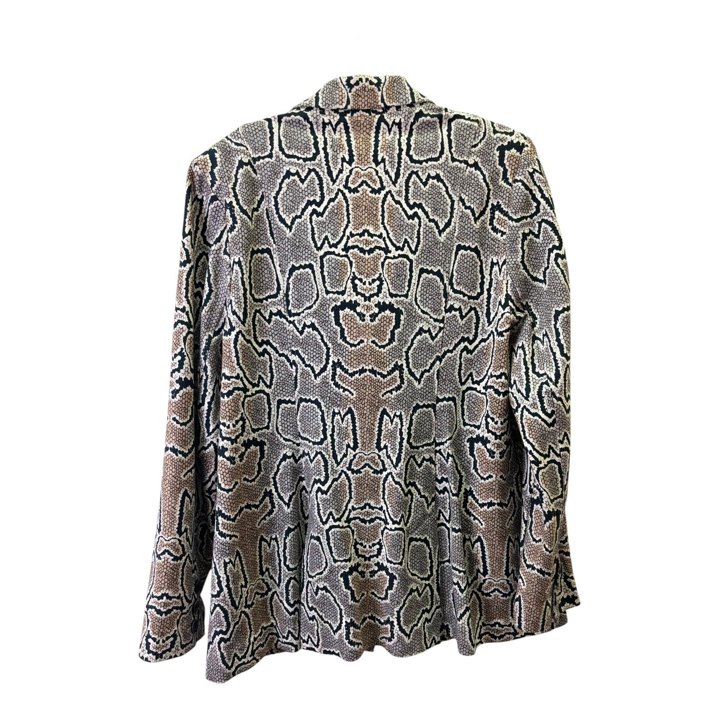 Blazer By Cabi In Snakeskin Print, Size:Xl