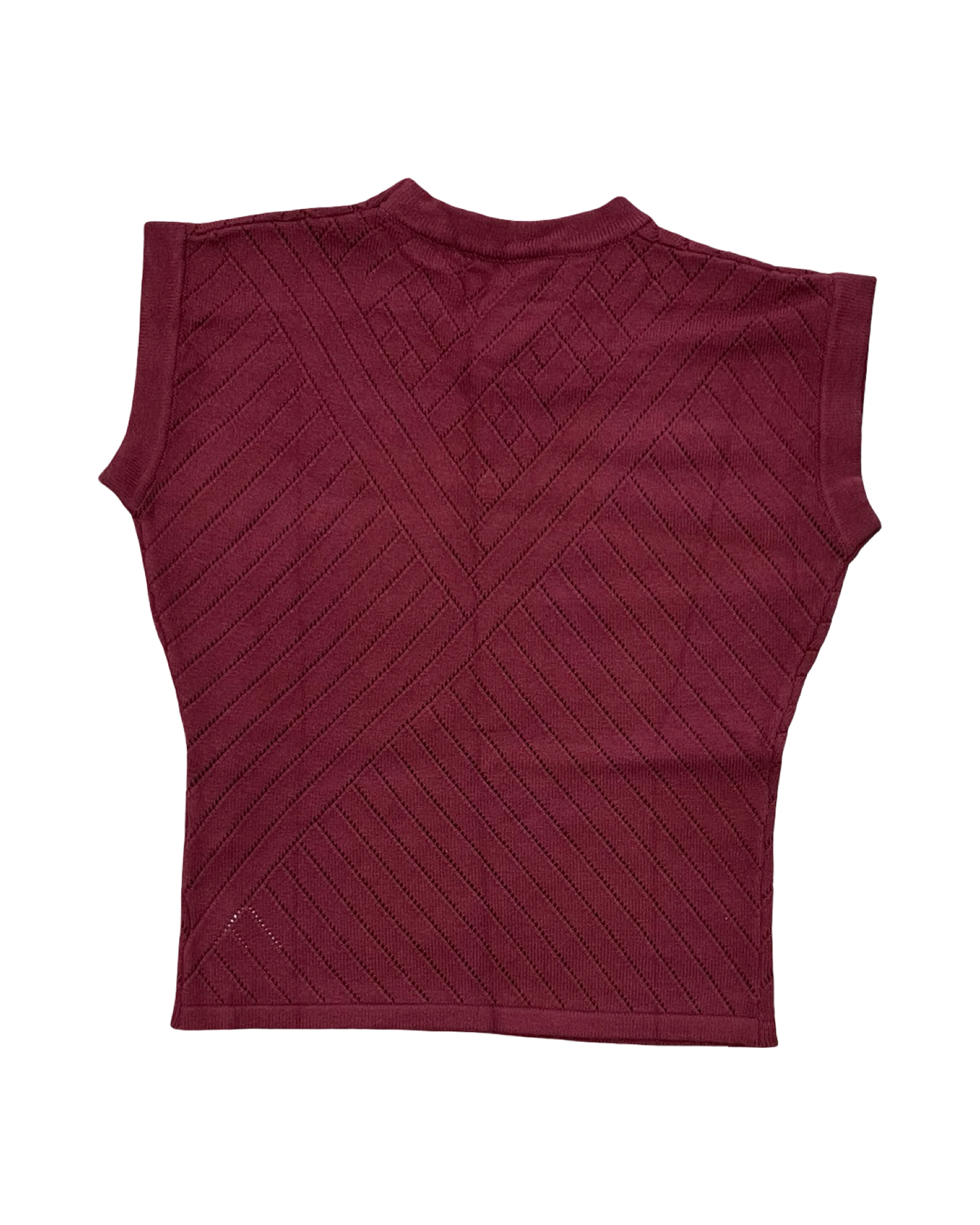 Top Ss By Clothes Mentor In Maroon, Size:L