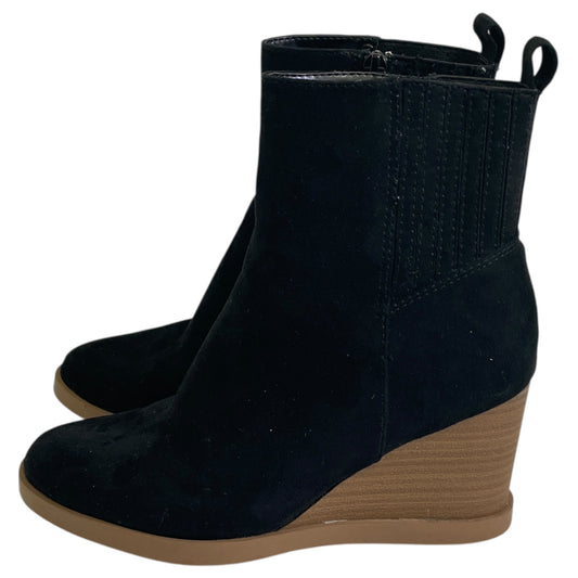 Boots Ankle Heels By Cme In Black, Size:5