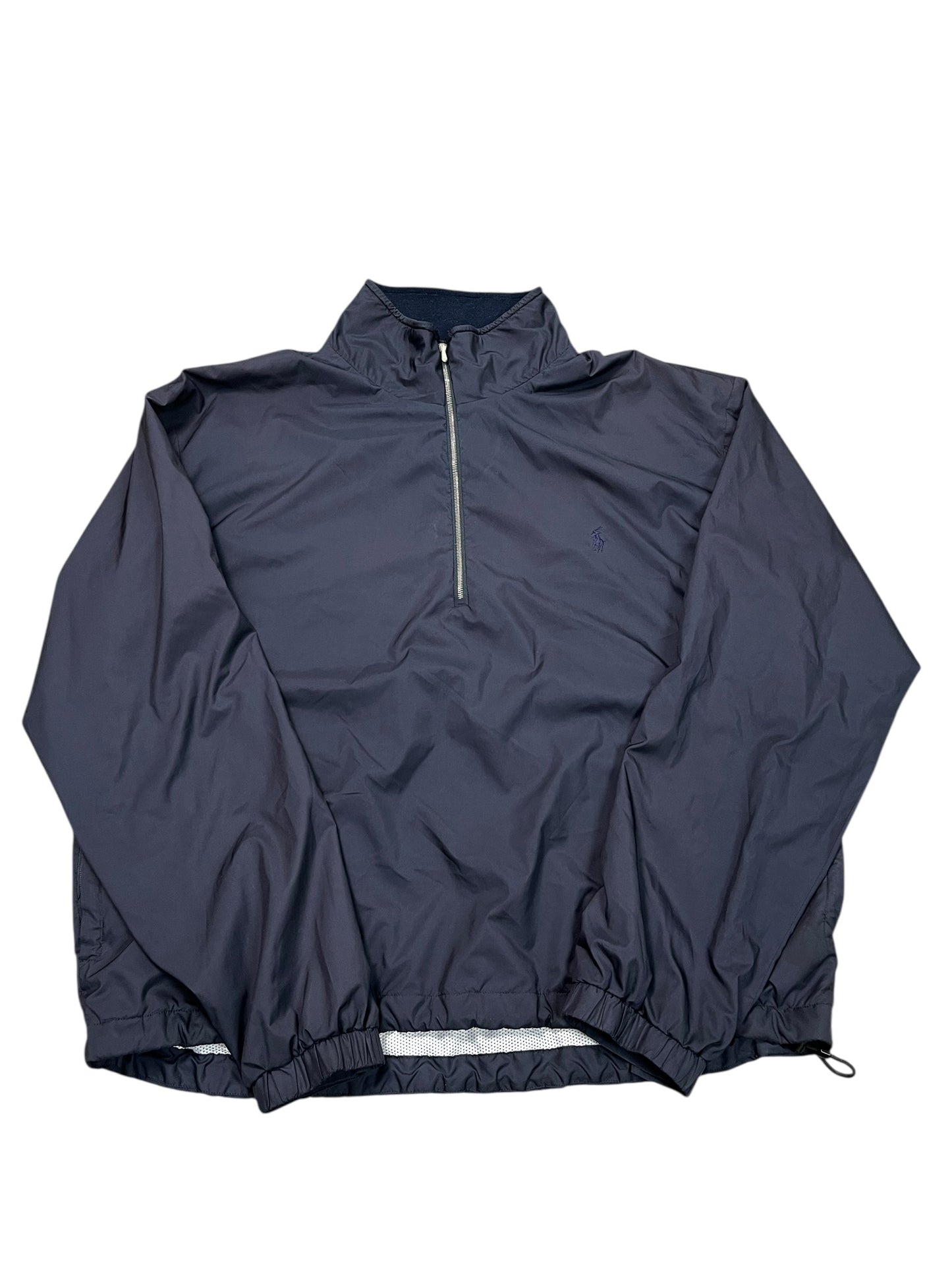 Athletic Top Ls Collar By Ralph Lauren In Navy, Size:S