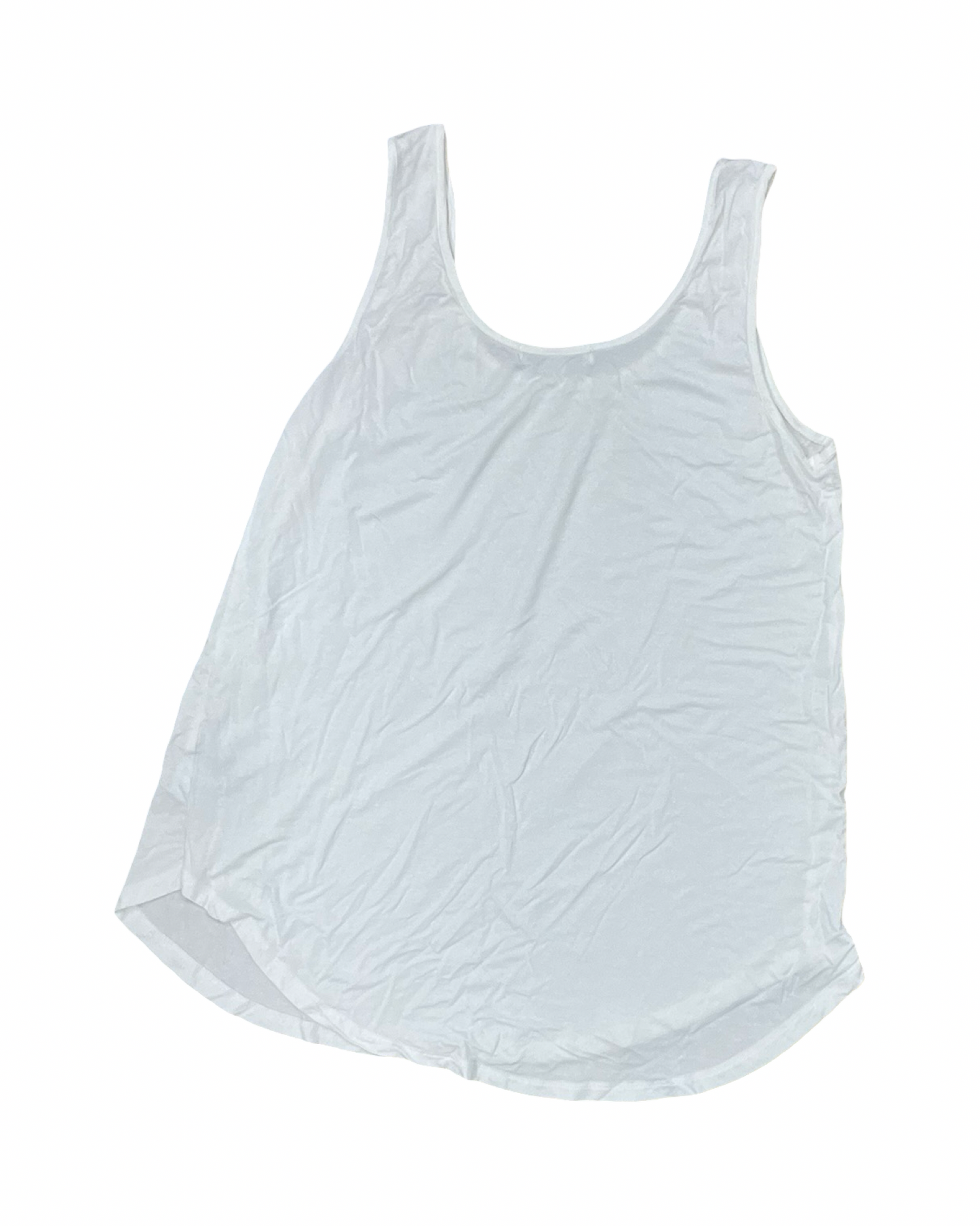 Tank Top By Emmas Closet In White, Size:L