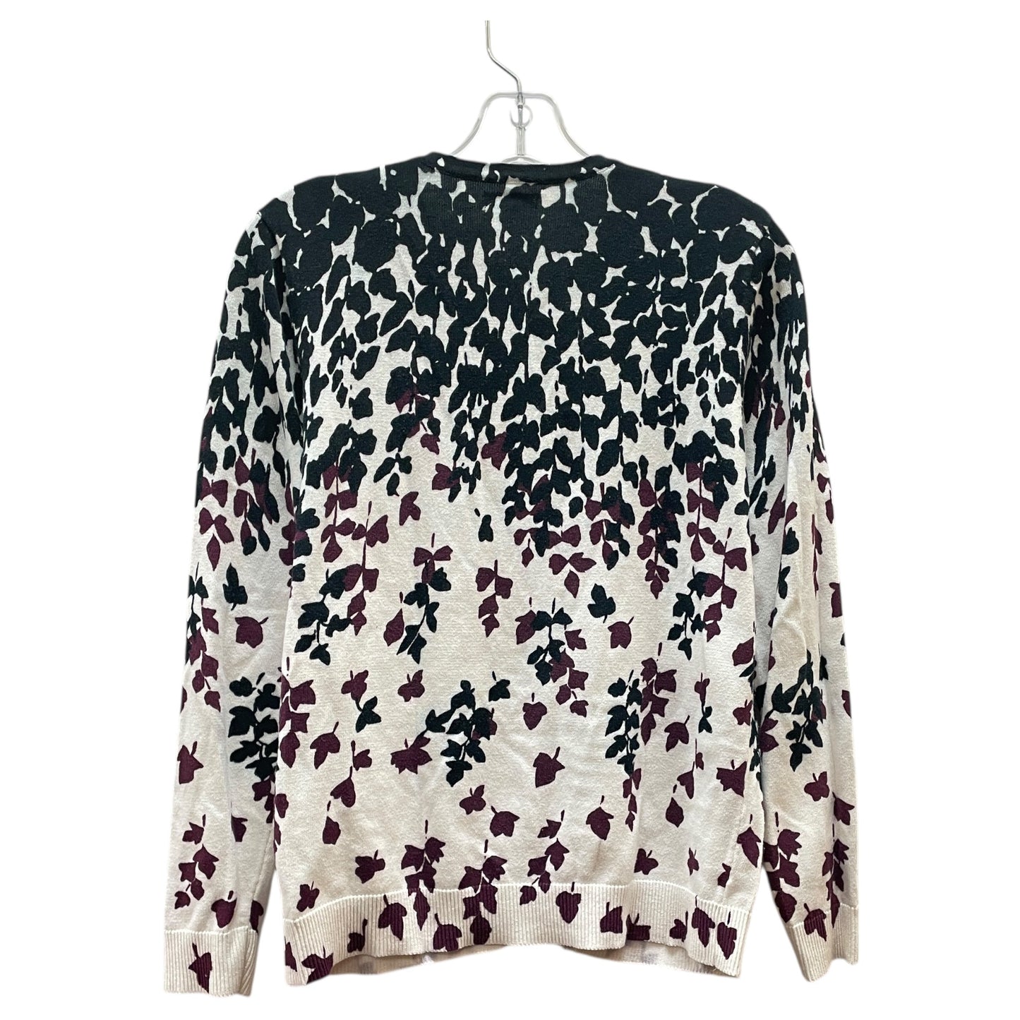 Sweater By Croft And Barrow In Black & Cream, Size:M