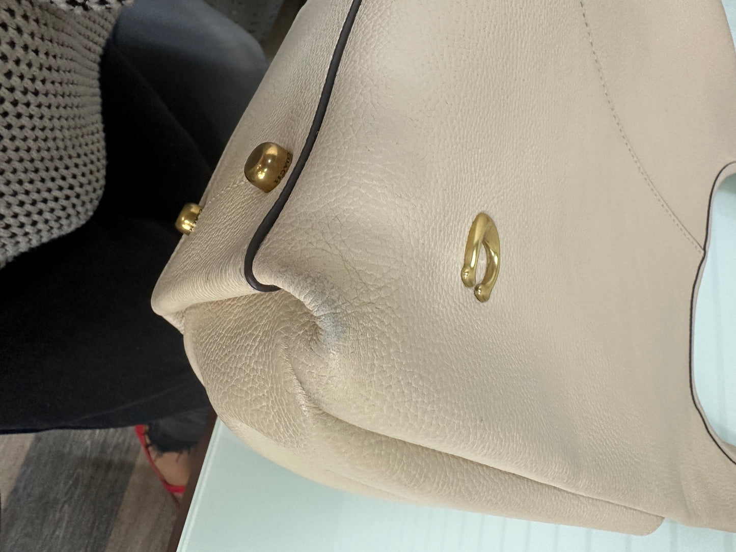 Handbag Designer By Coach, Size: Large