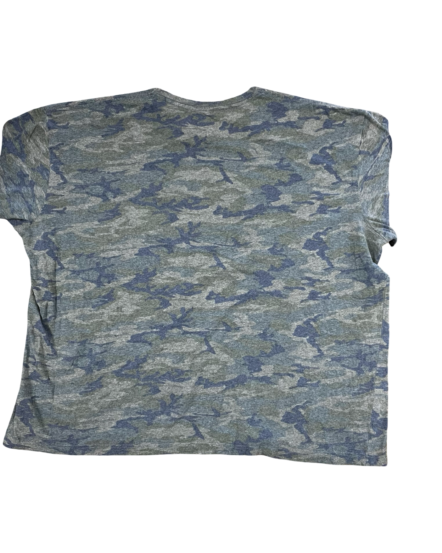 Top Ss By Clothes Mentor In Camouflage Print, Size:3X
