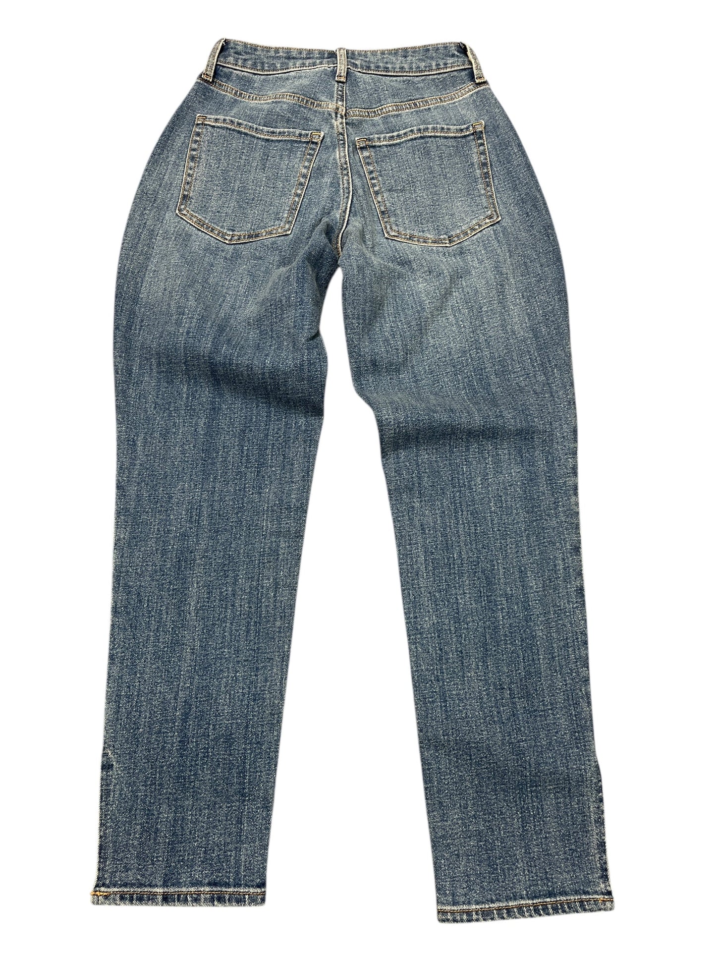 Jeans Straight By Old Navy In Blue Denim, Size:0