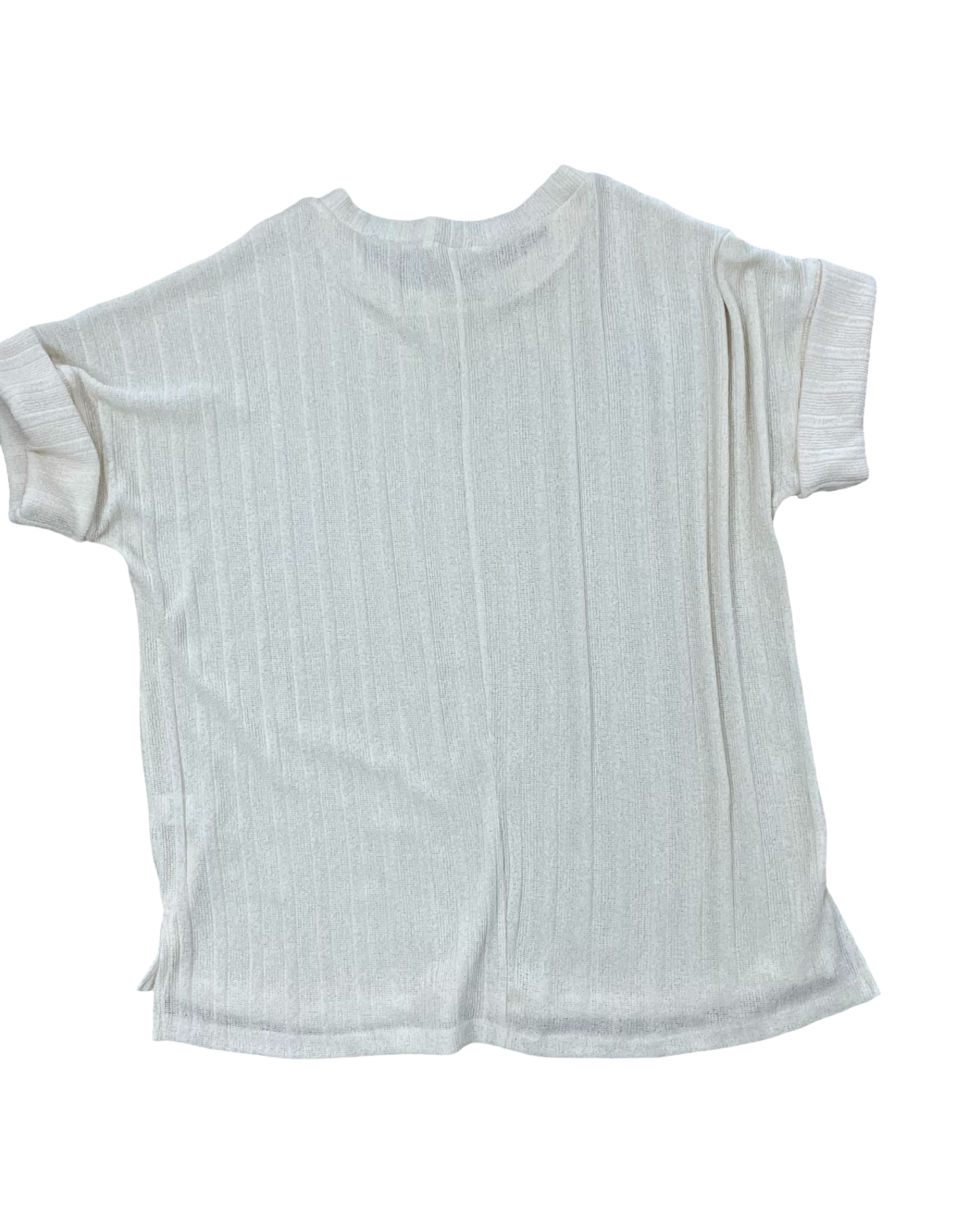 Top Ss By Clothes Mentor In Cream, Size:2X