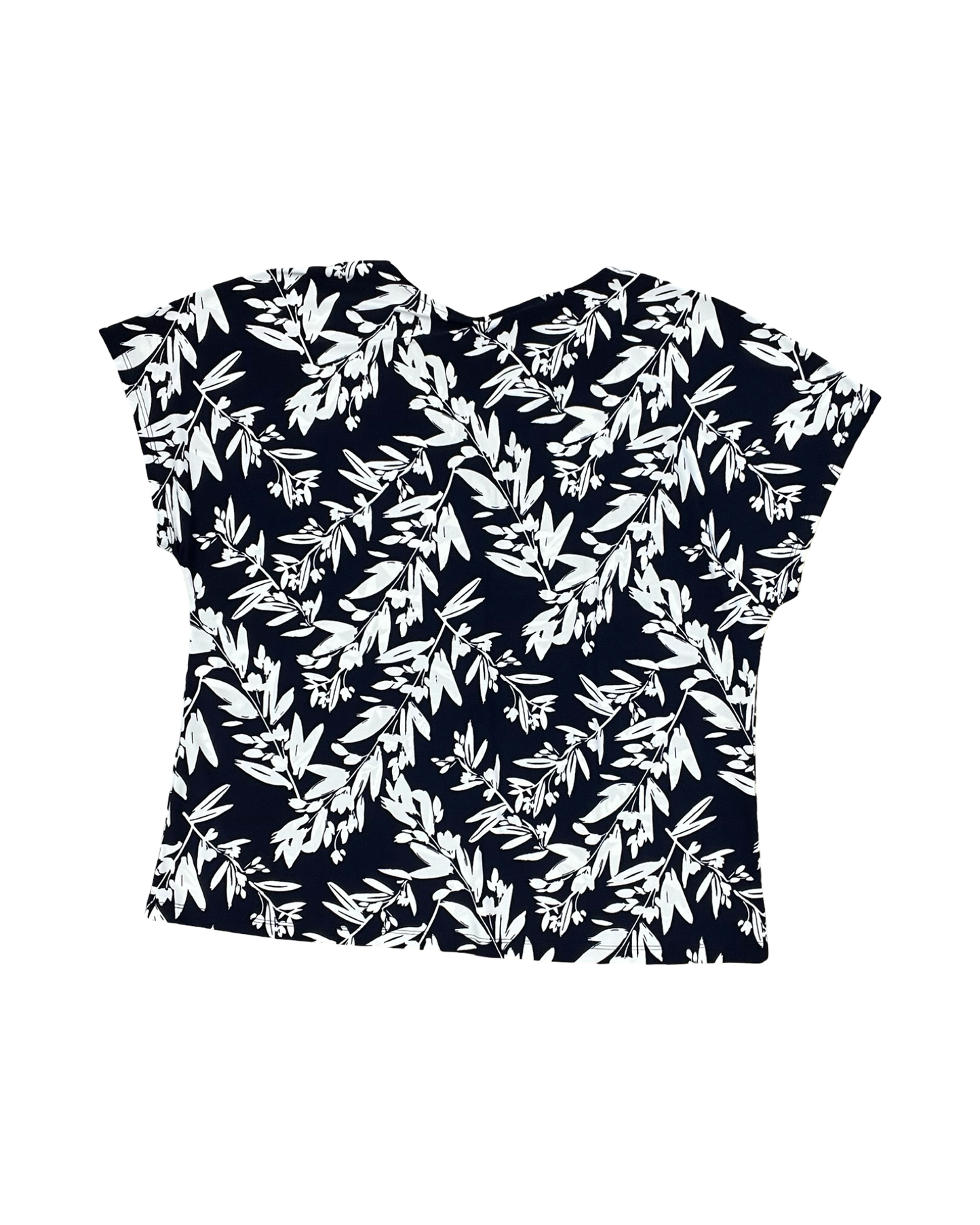 Top Ss By Jones New York In Blue & White, Size:L