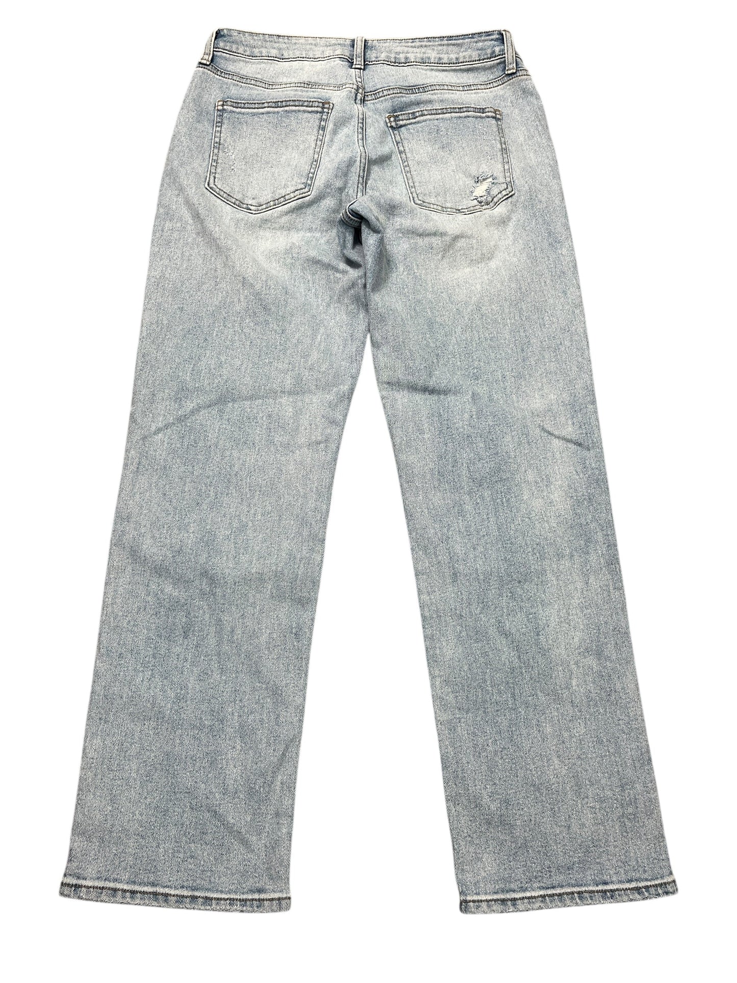 Jeans Straight By JUST USA In Blue Denim, Size:8