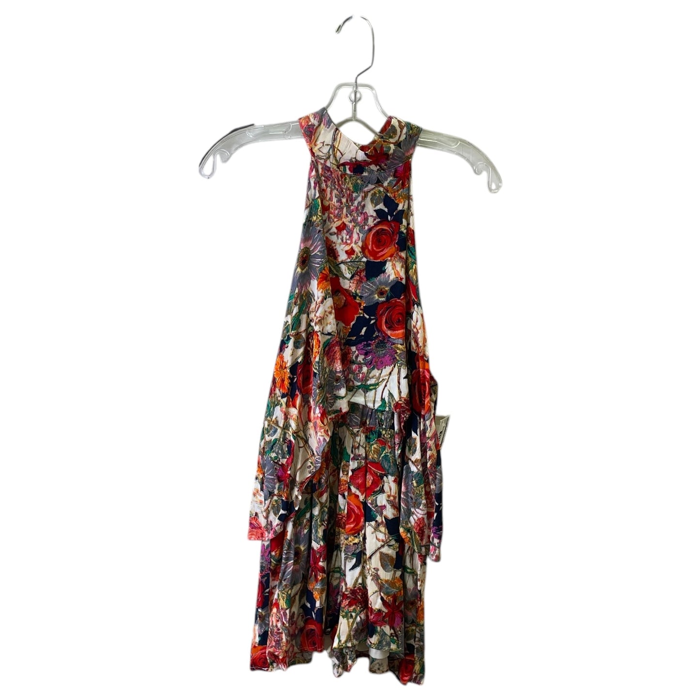 Romper By In The Begining In Blue & Red & White, Size:L