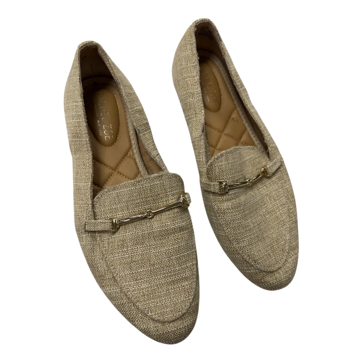 Shoes Flats By Rachel Zoe In Gold, Size:8