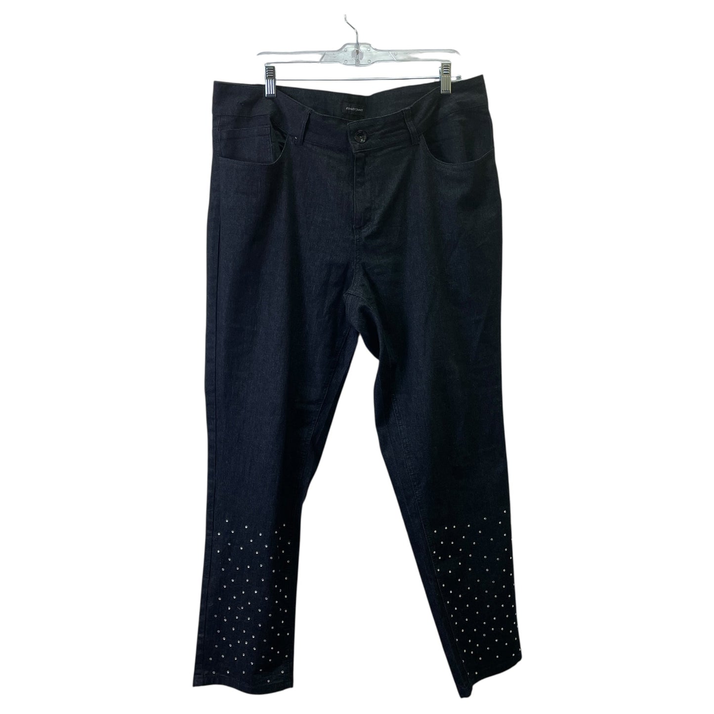 PANTS DRESS by ASHLEY STEWART In BLACK, Size: 16