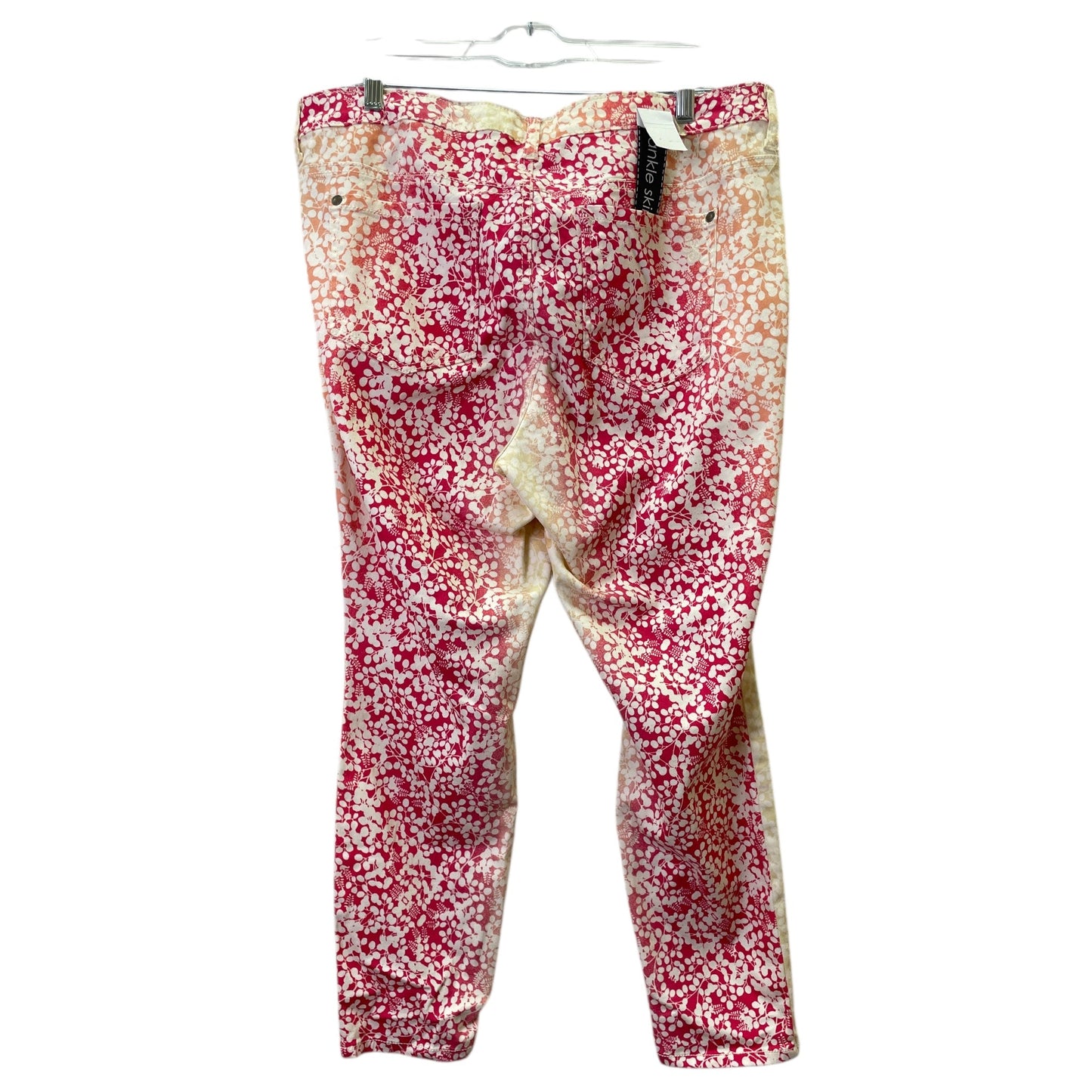 Jeans Skinny By Jessica Simpson In Zebra Print, Size:18